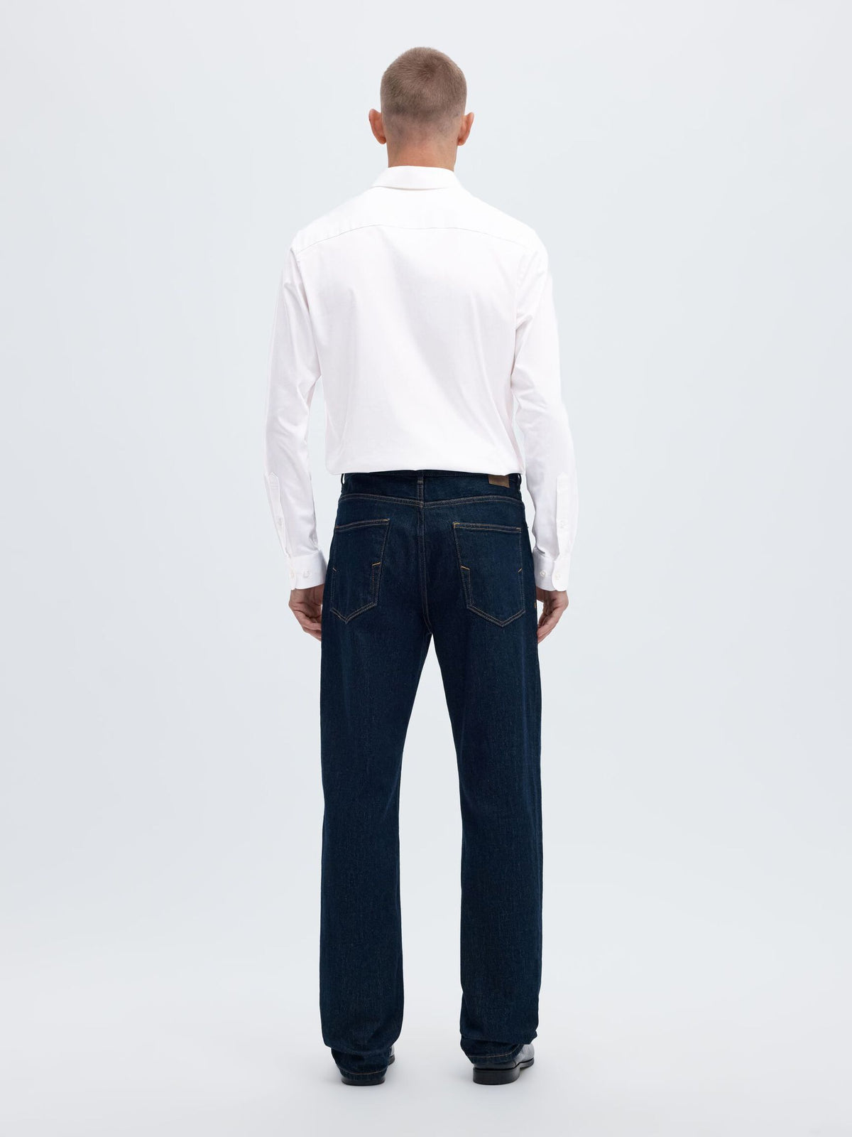 SLIM FIT STRETCH SHIRT - WHITE