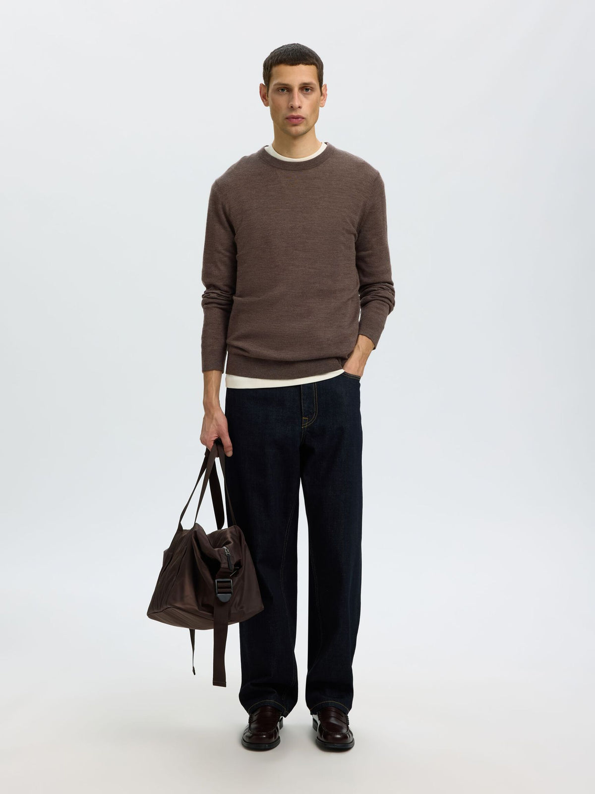 100% MERINO WOOL PULLOVER - Delicioso