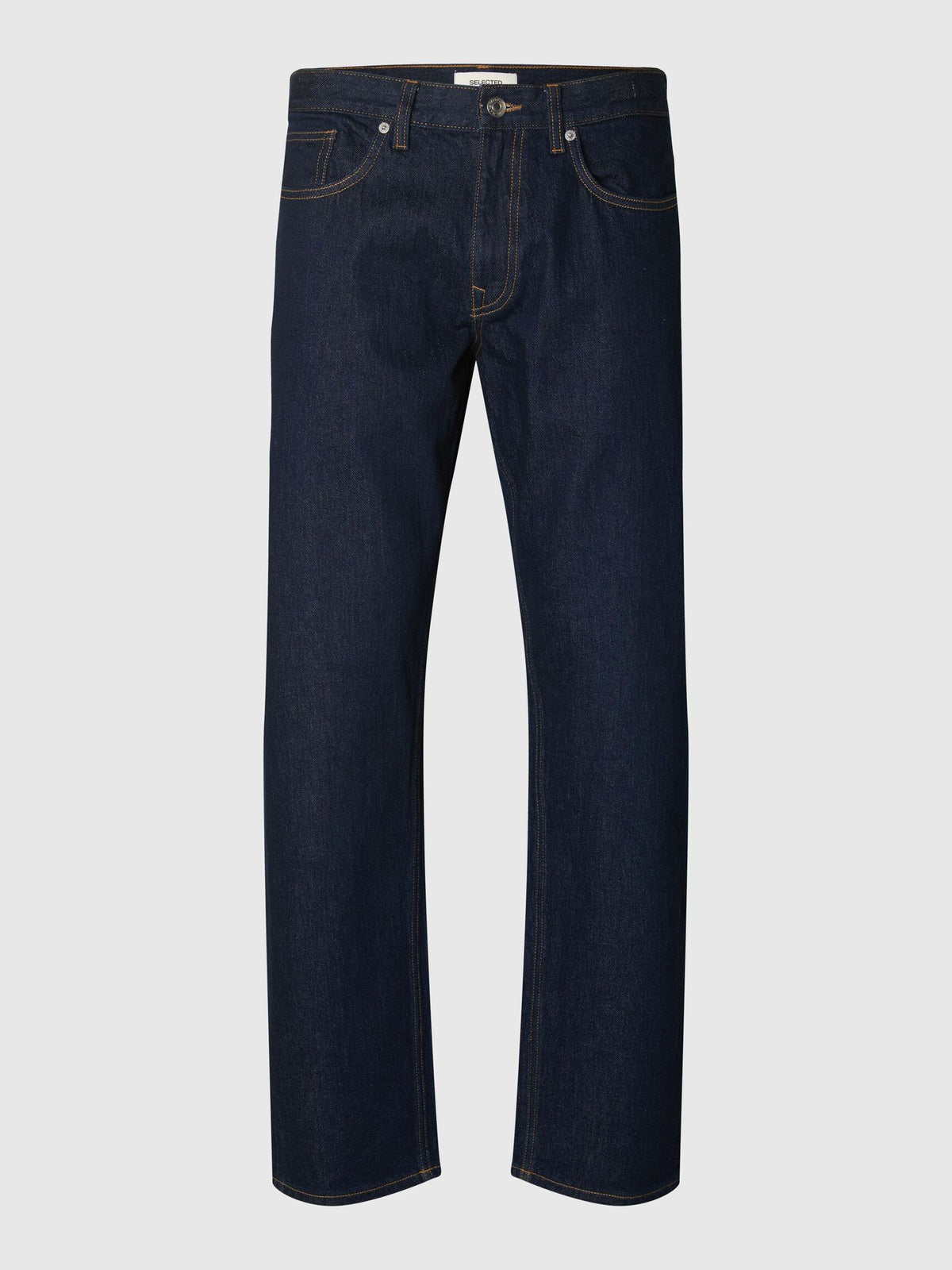 196 STRAIGHT FIT JEANS - Dark Blue Denim