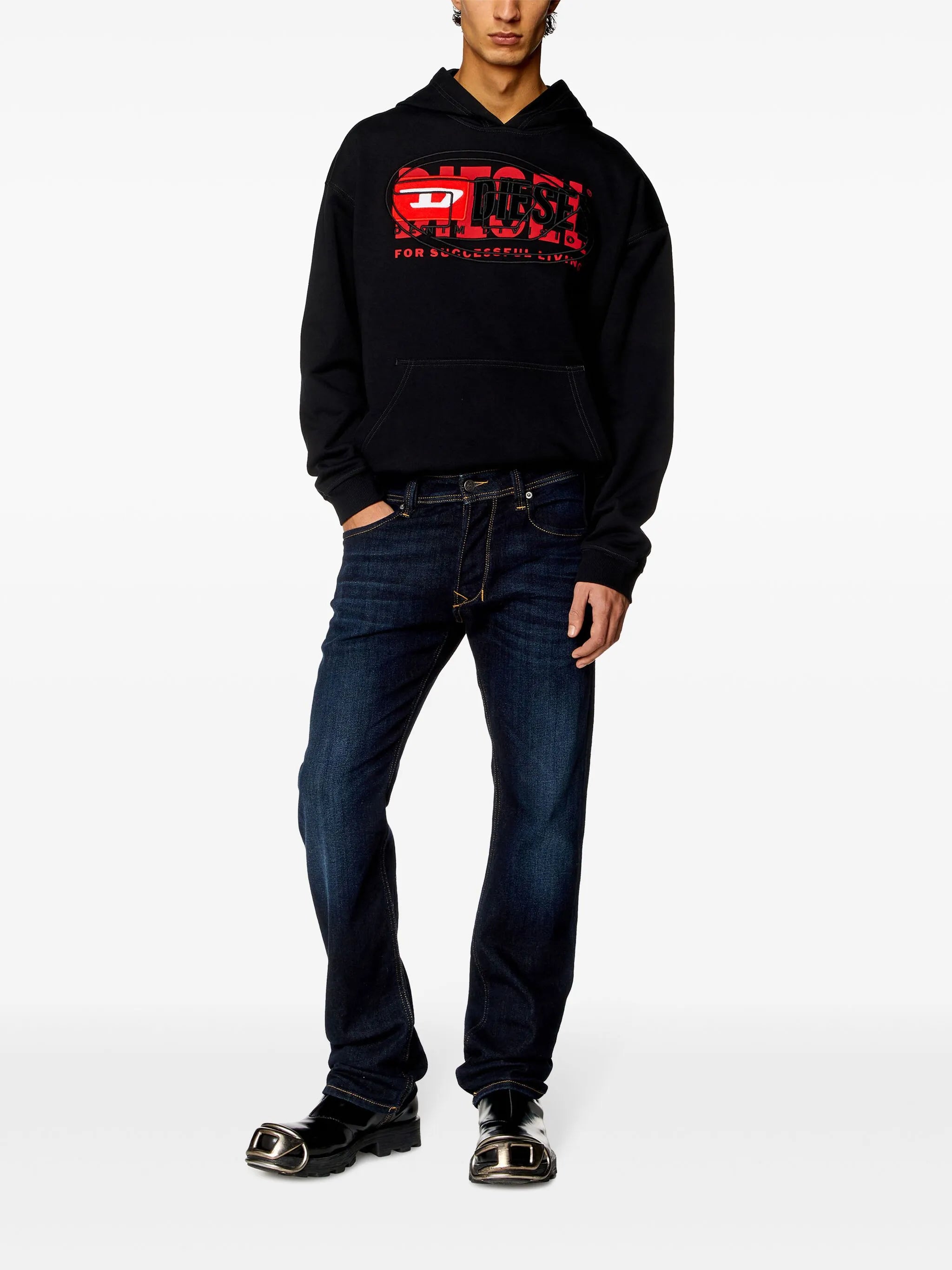 1985 Larkee straight-leg jeans 09Q15 - Dark Blue