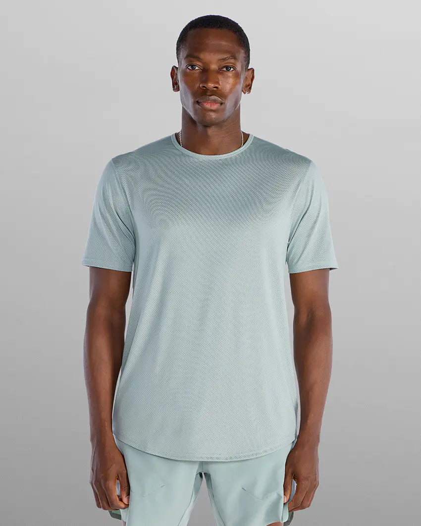 Performance+ 2.0 Drop-Cut Short Sleeve - Fog Blue