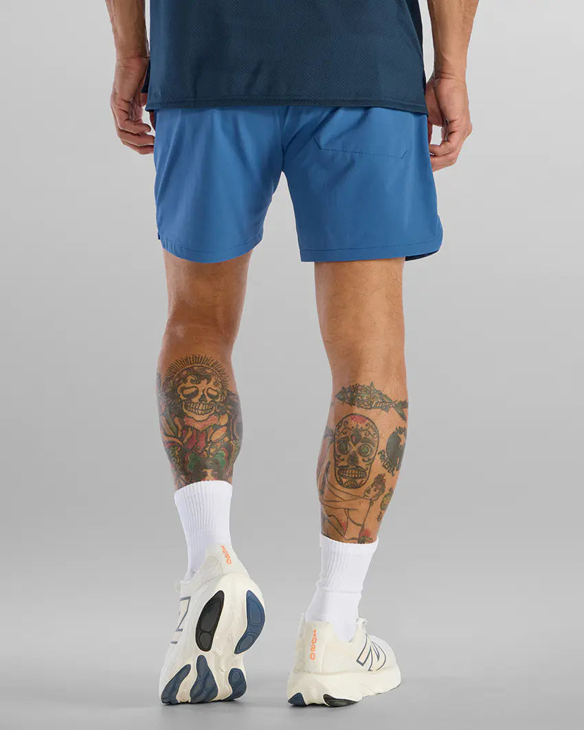 The BIOS Short - Light Navy Liner 5.5"