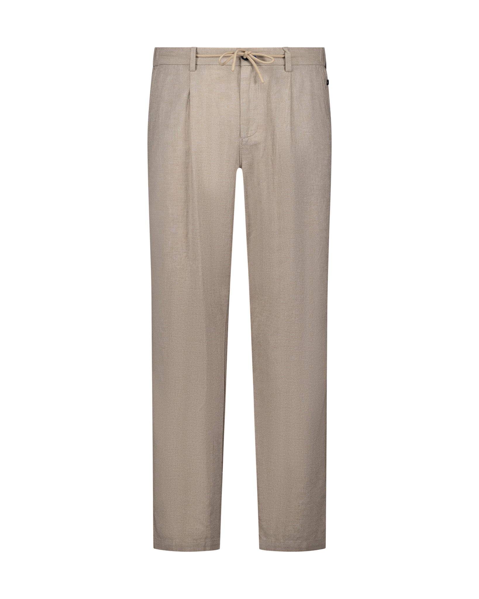 Cotton/Linen Chino - Beige