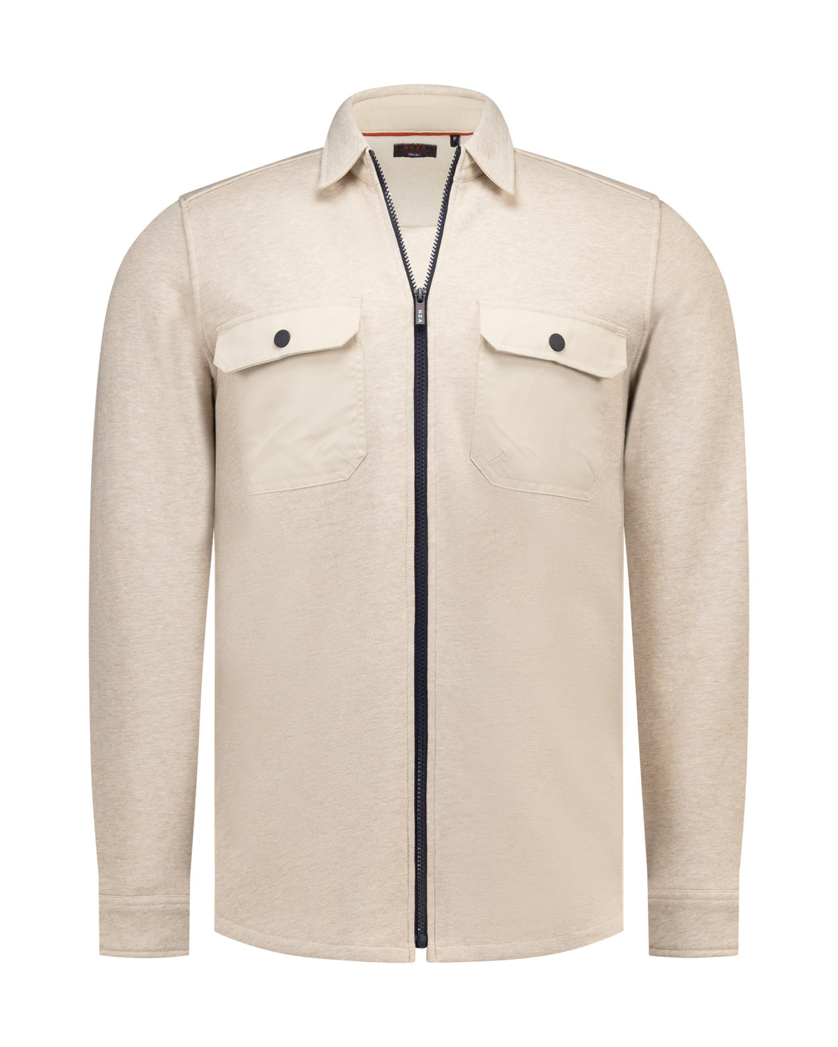 Terry Sweat Cardigan - Oatmeal Melange