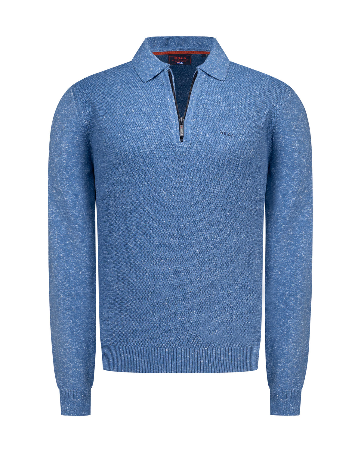 Polo Pullover Sweater - Capri Blue