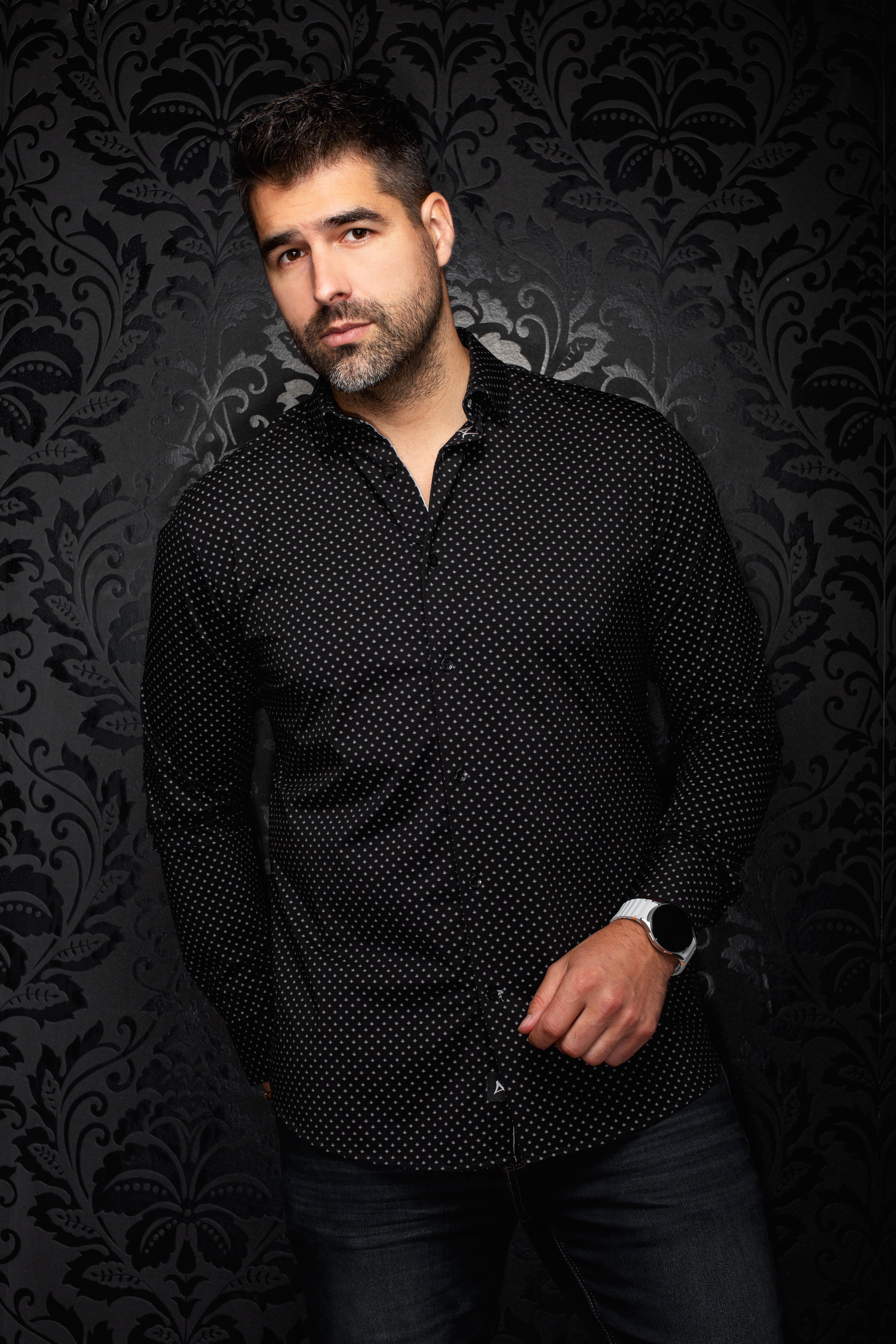 SHIRT ALEXANDER FAN | BLACK