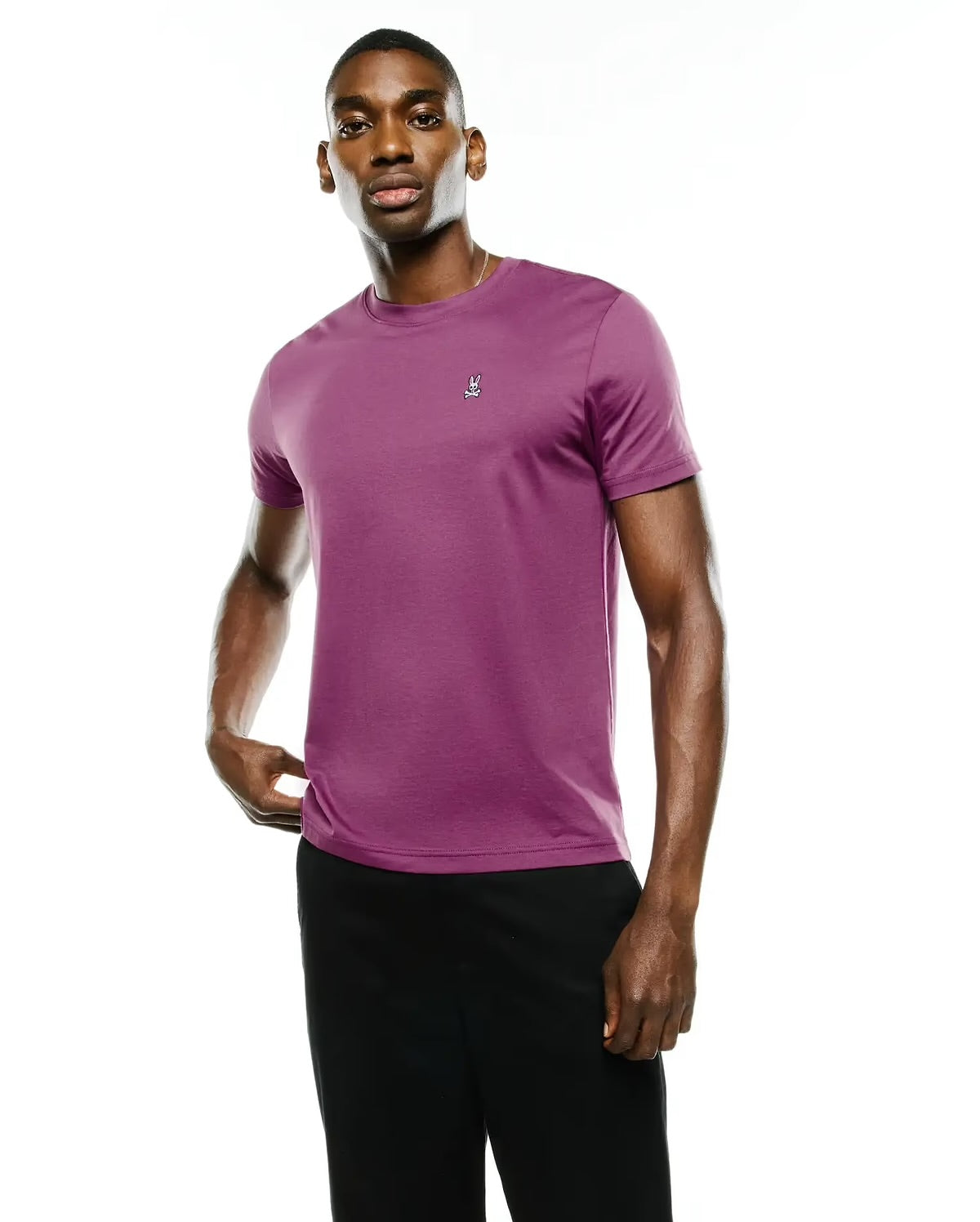 Men's Classic Crew Neck Tee - Grape Kiss