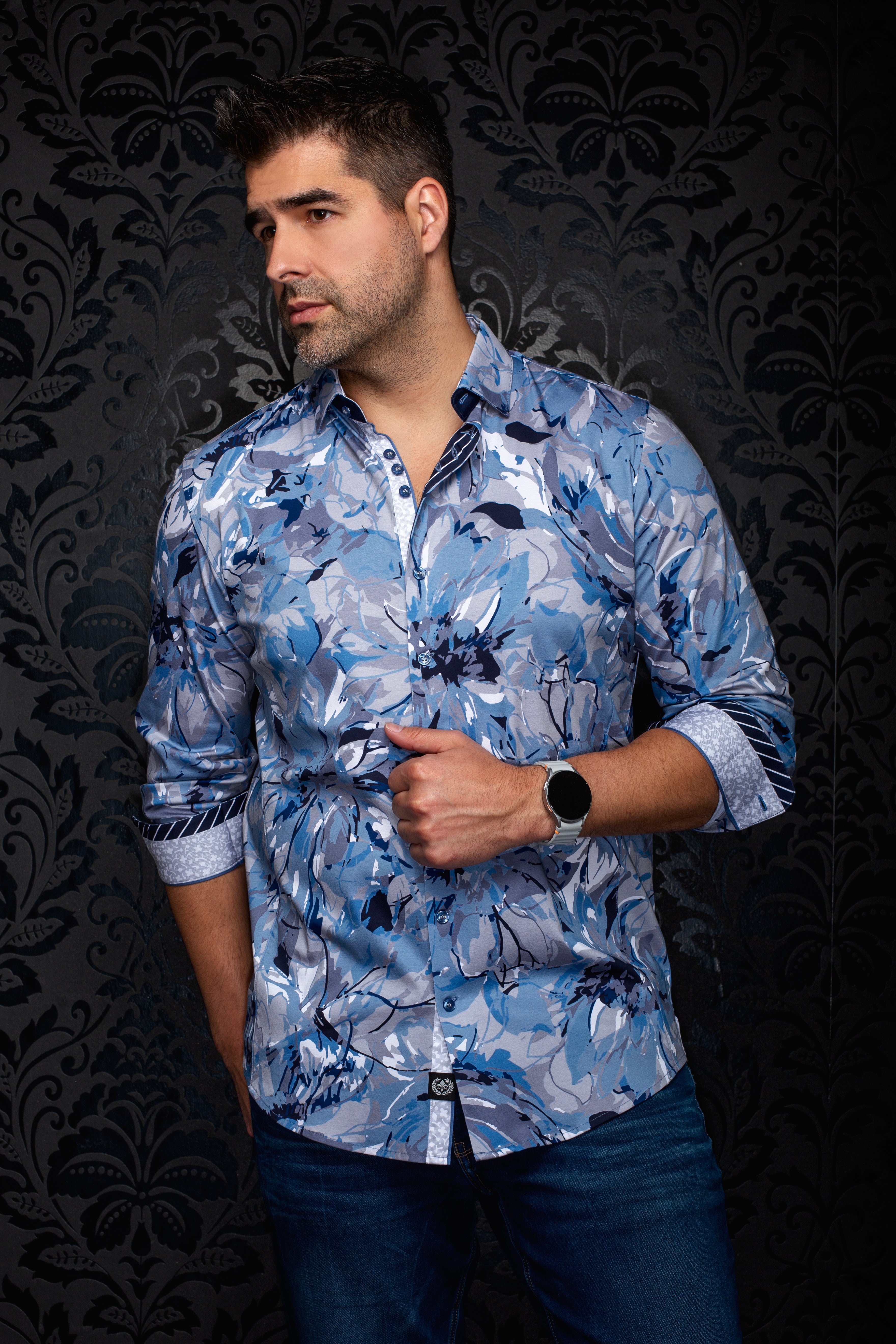 SHIRT BELMONTE | BLUE GREY