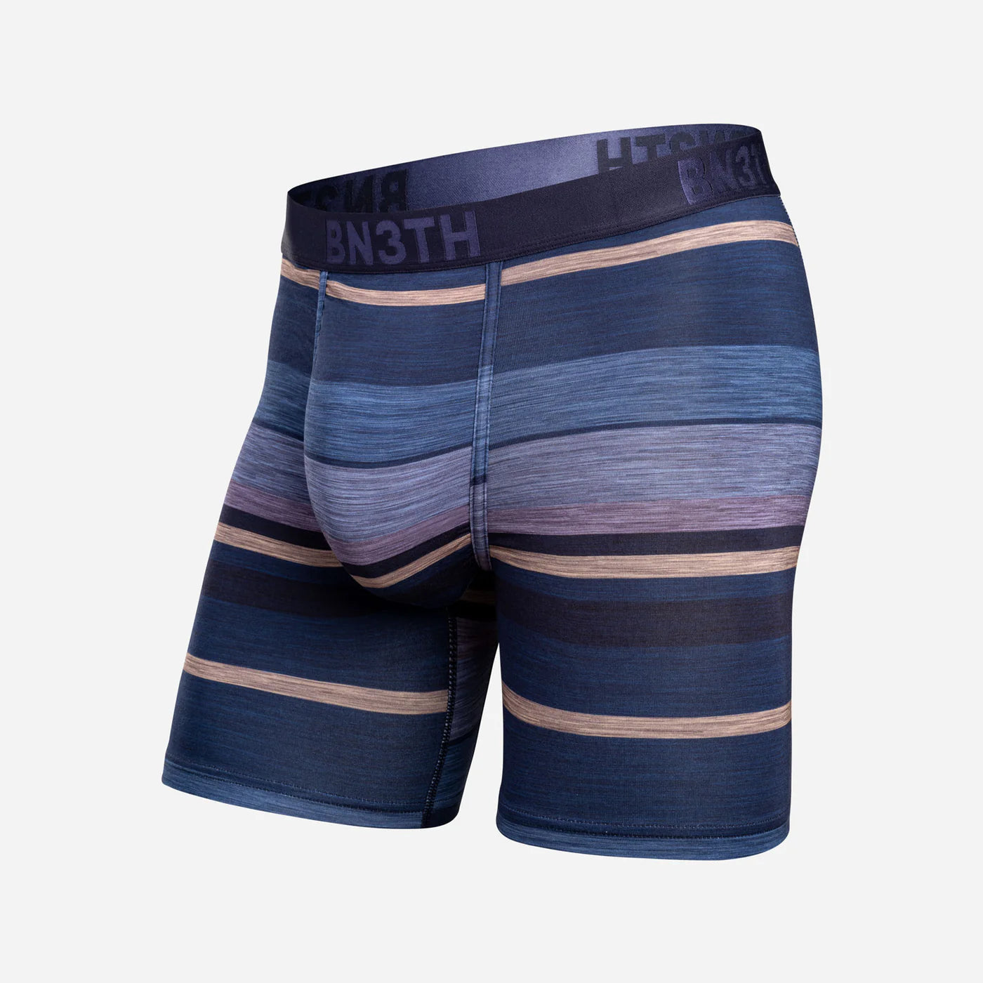 Classic Icon Boxer Brief  Thick Stripe - Navy