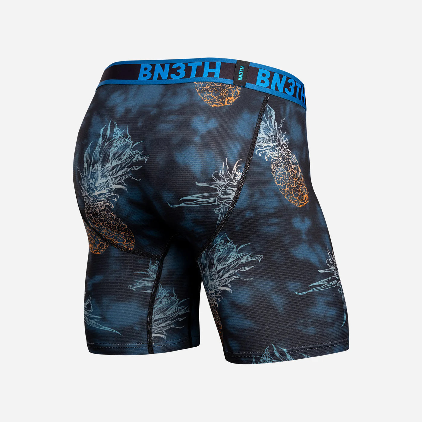 Pro Flex Max Boxer Brief  - Tie Dye Pineapple Ombre-Navy