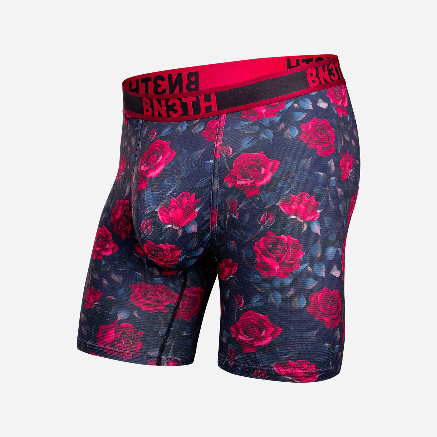 Pro Flex Max Boxer Brief  Roses-Dark Navy