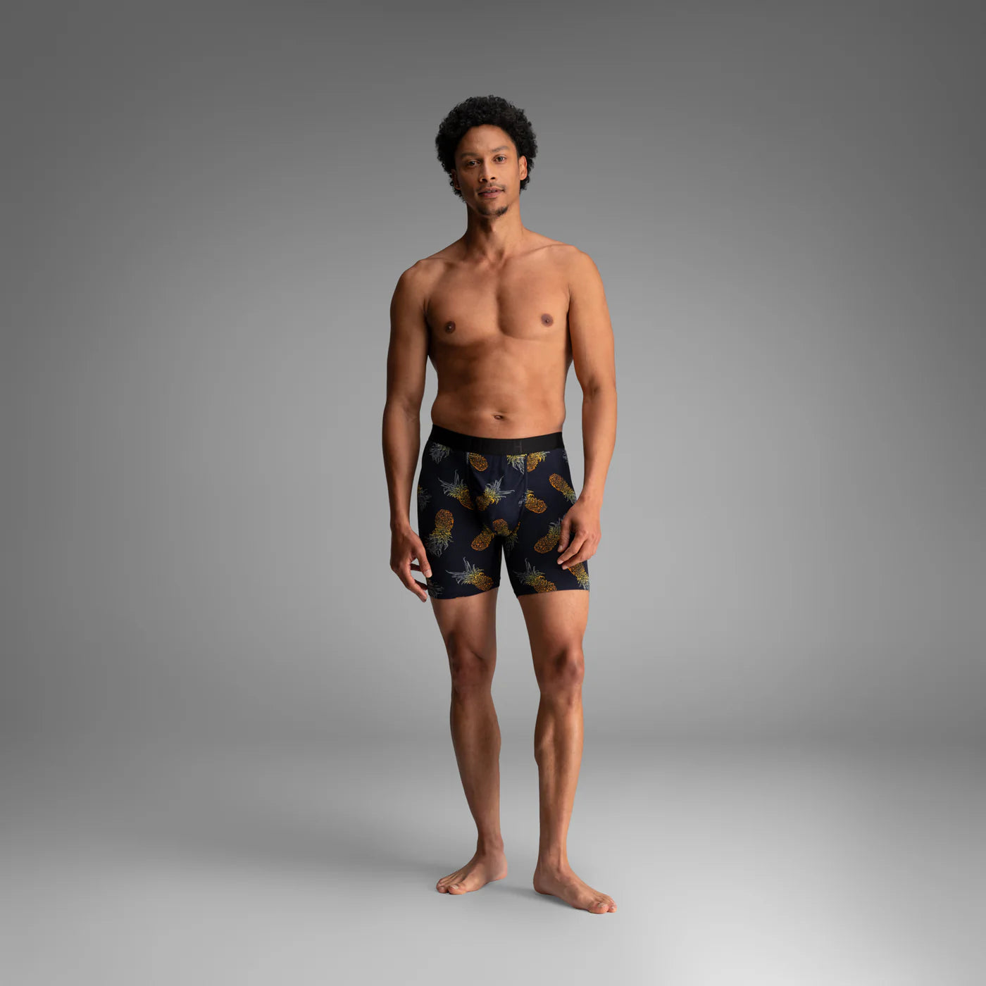 Classic Icon Boxer Brief  Pineapple Ombre - Black