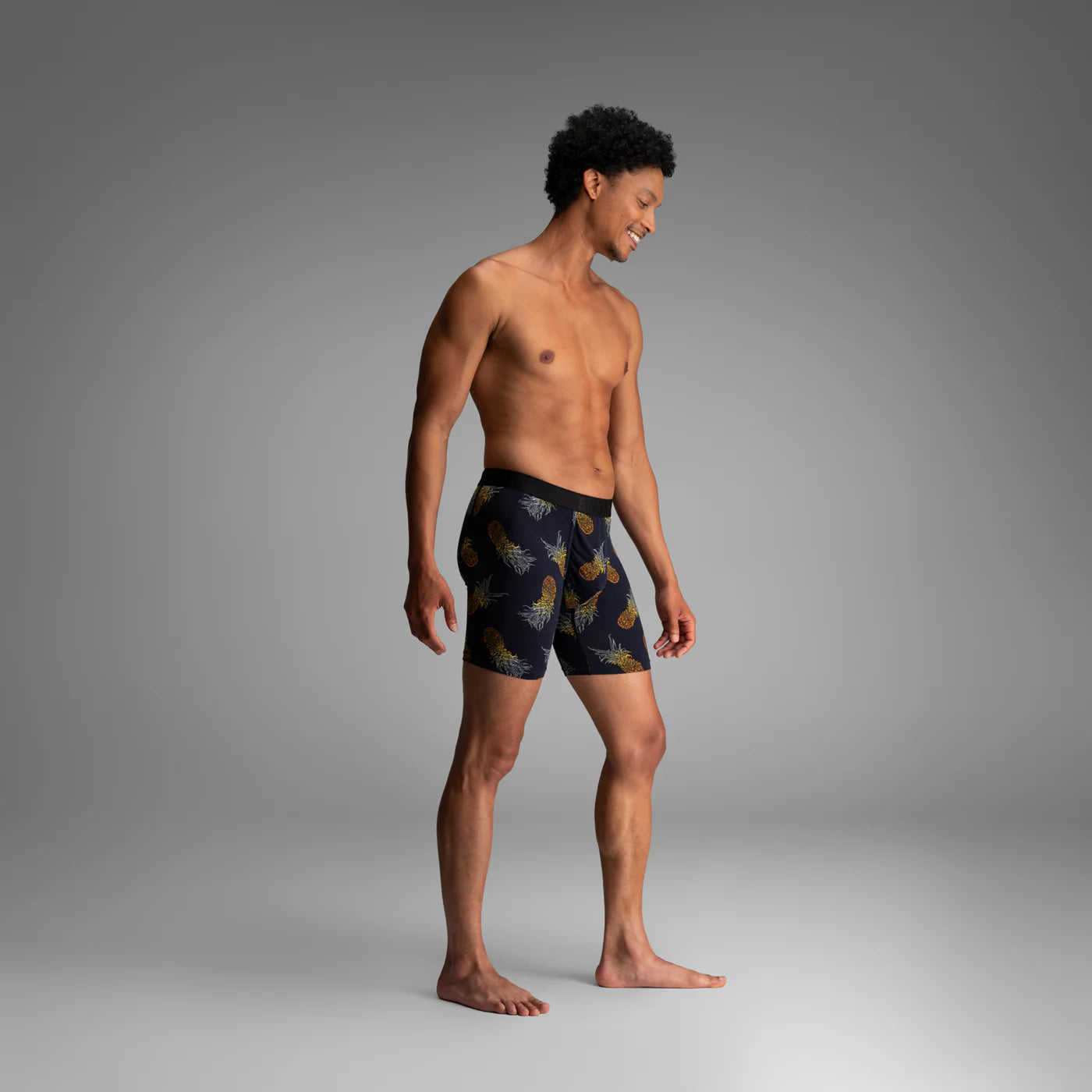 Classic Icon Boxer Brief  Pineapple Ombre - Black