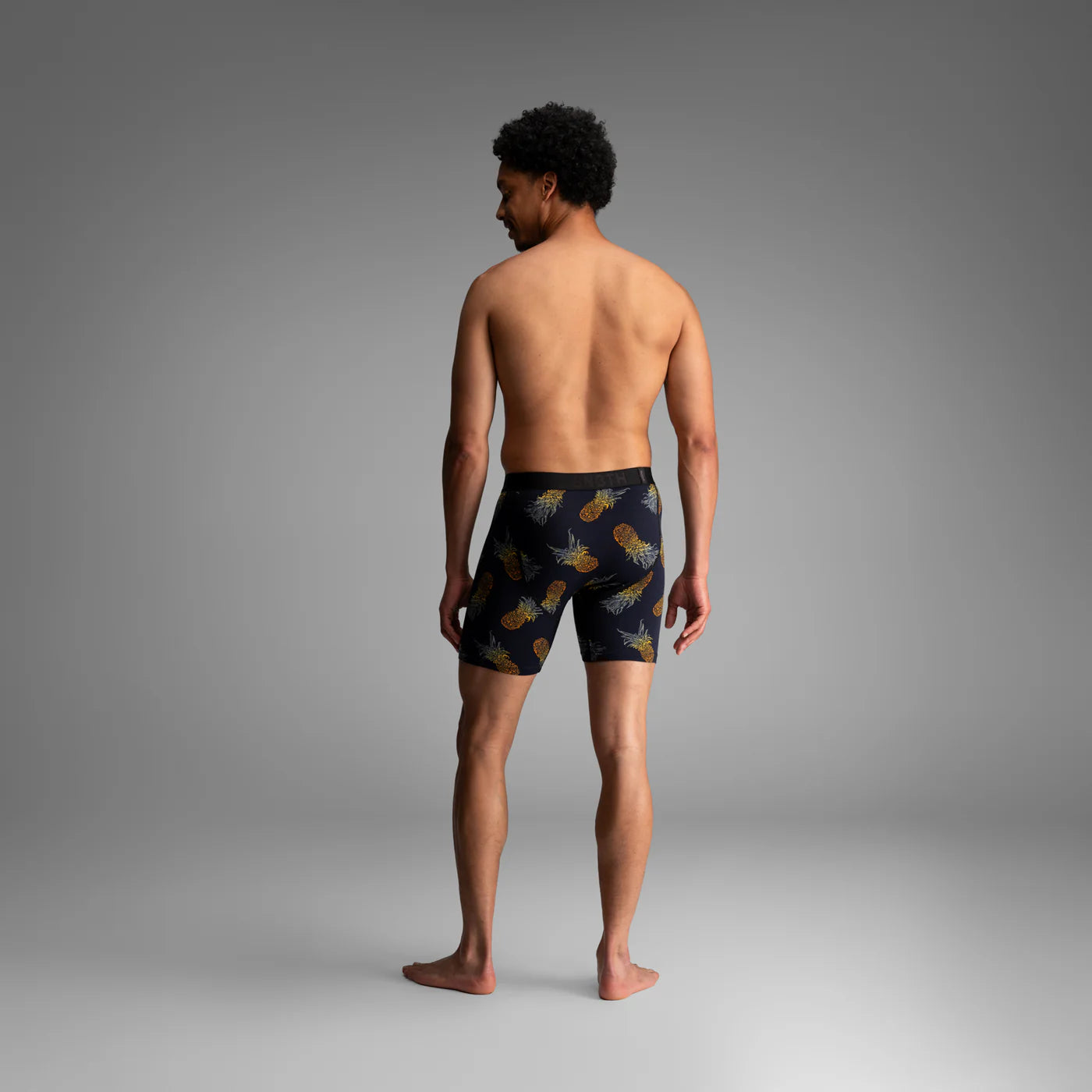 Classic Icon Boxer Brief  Pineapple Ombre - Black