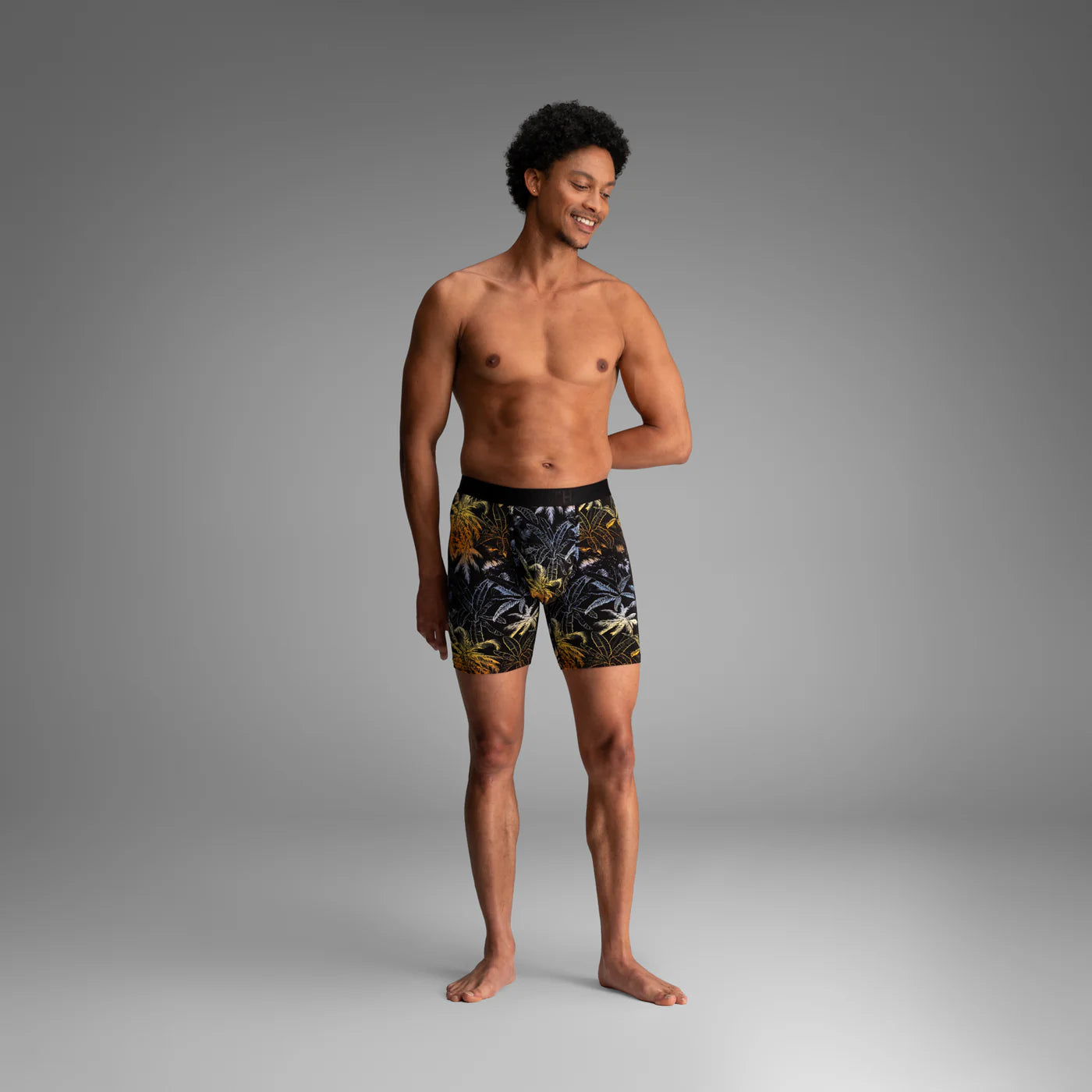 Classic Icon Boxer Brief  - Dawn Palms