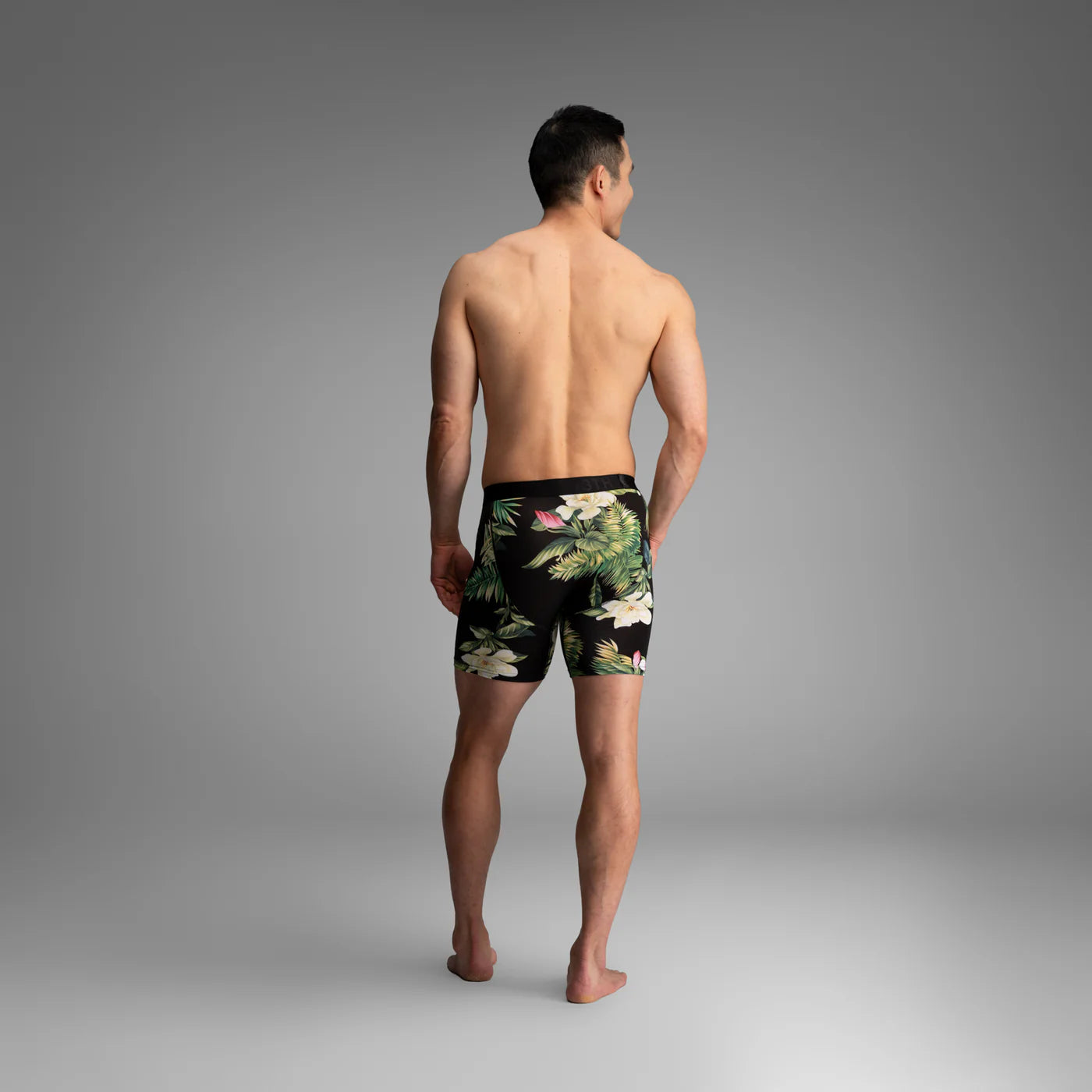 Classic Icon Boxer Brief  Magnolia - Black