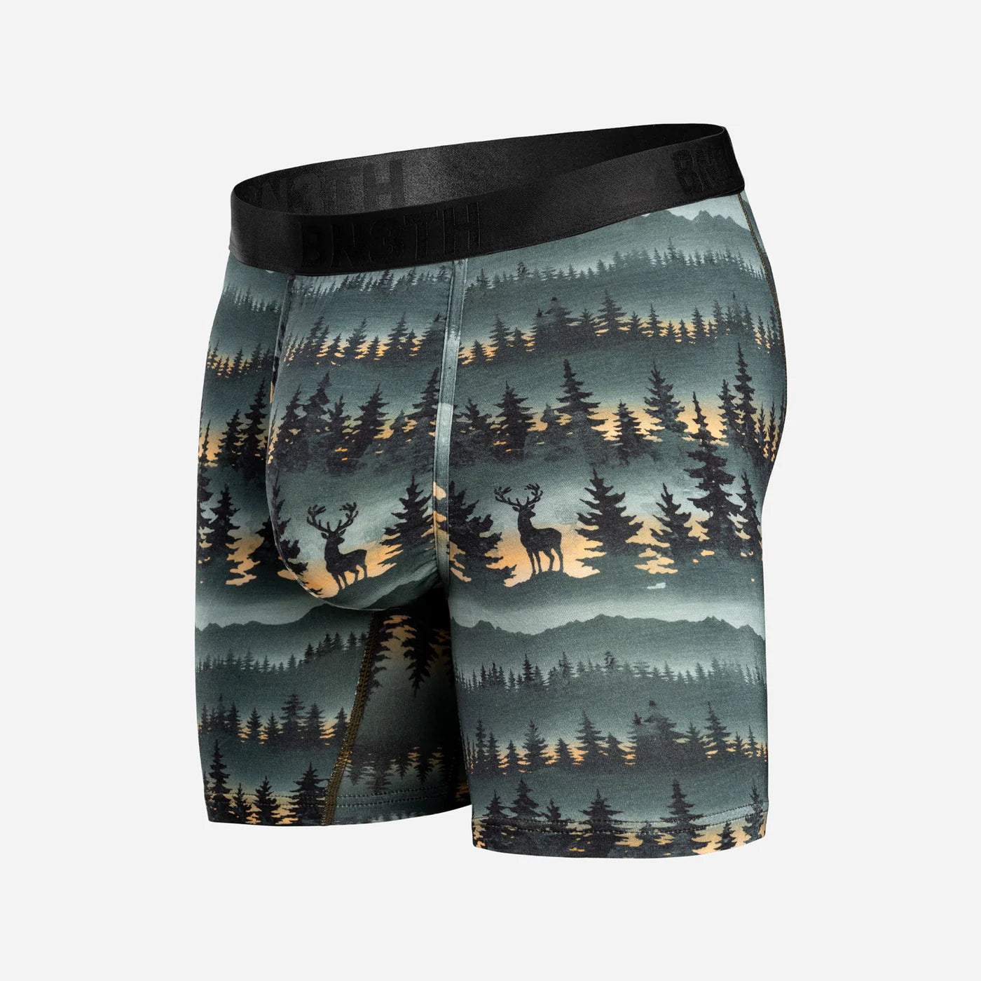 Classic Icon Boxer Brief  Forest Stag - Deepest Spruce