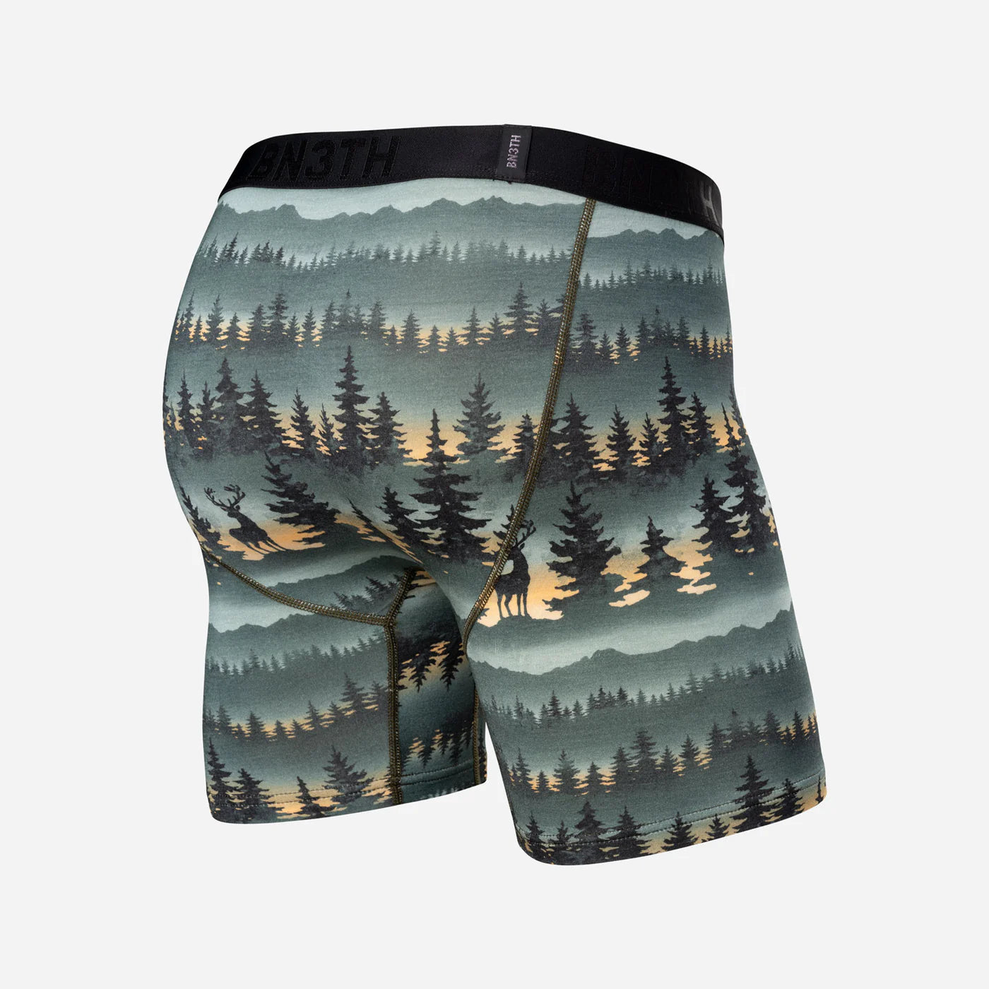 Classic Icon Boxer Brief  Forest Stag - Deepest Spruce