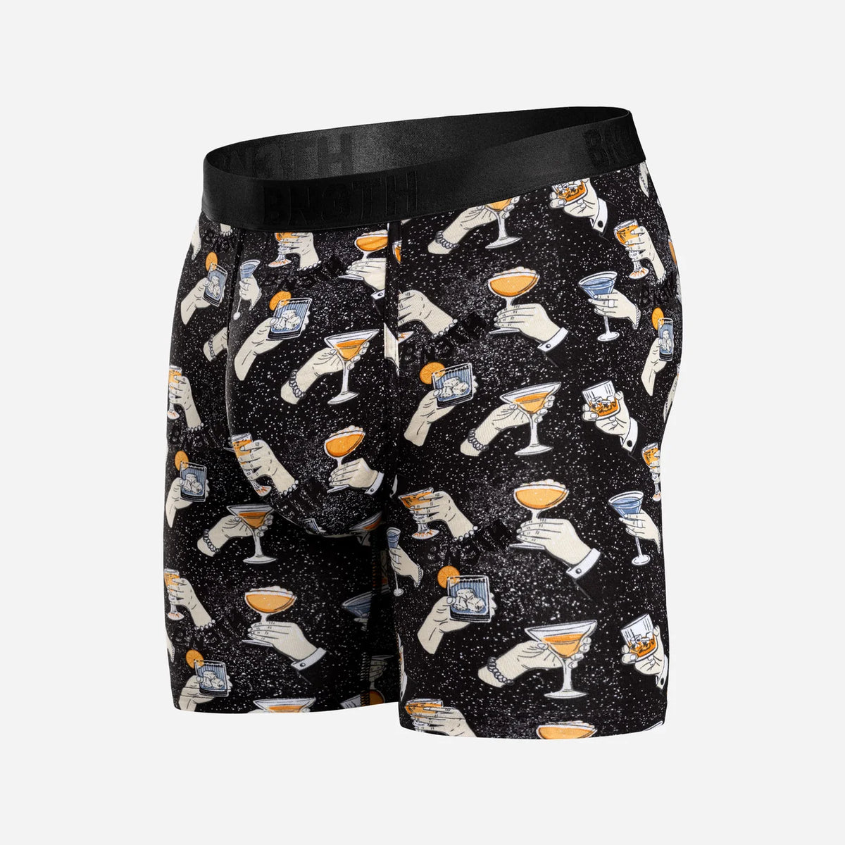 Classic Icon Boxer Brief  Cheers - Black