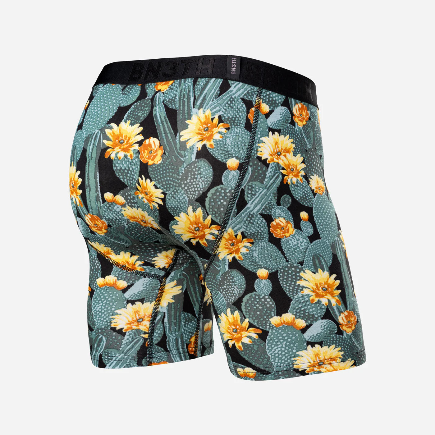 Classic Icon Boxer Brief  Cactus Blossom - Black