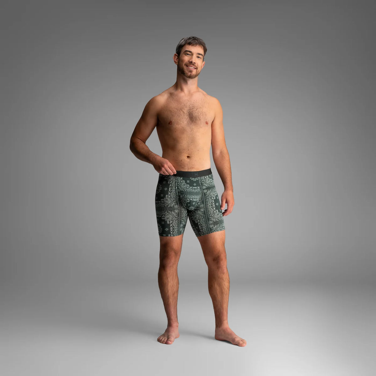 Classic Icon Boxer Brief  Bandana - Darkest Spruce