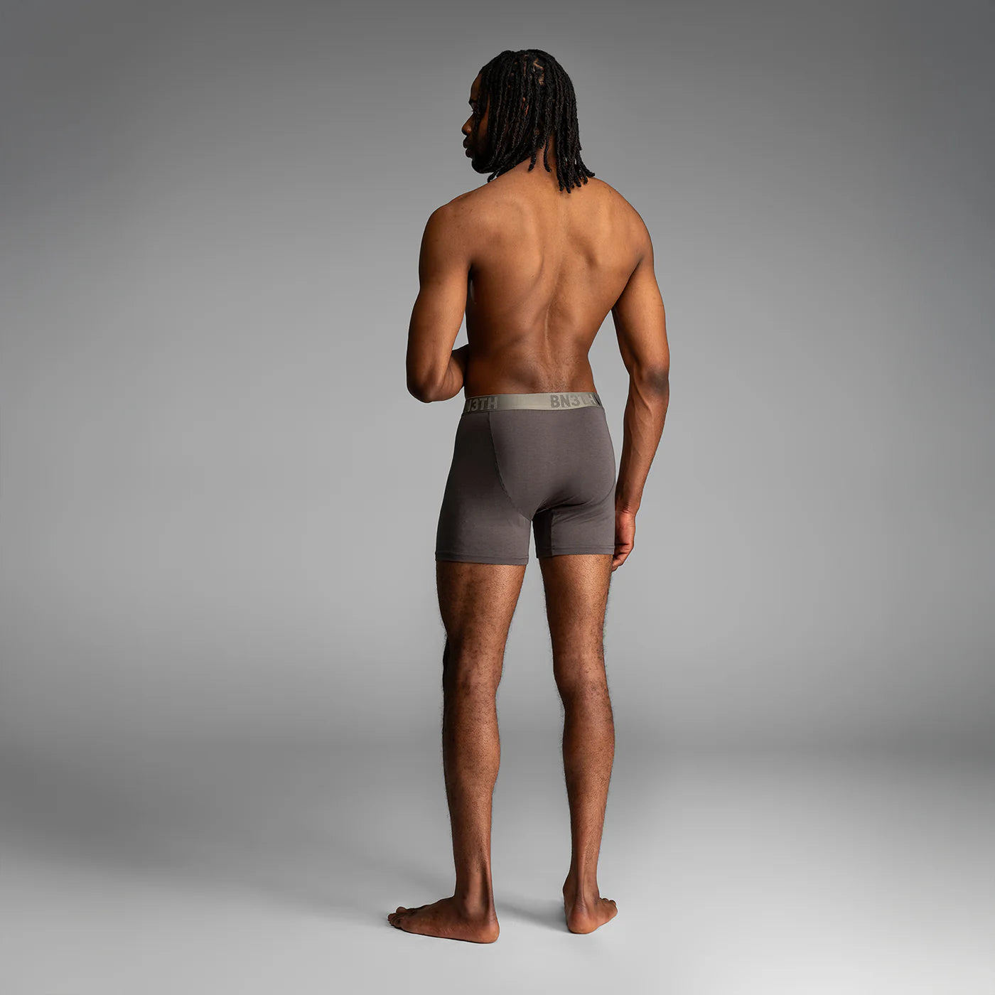 Essentials Boxer Brief  Smoke Green