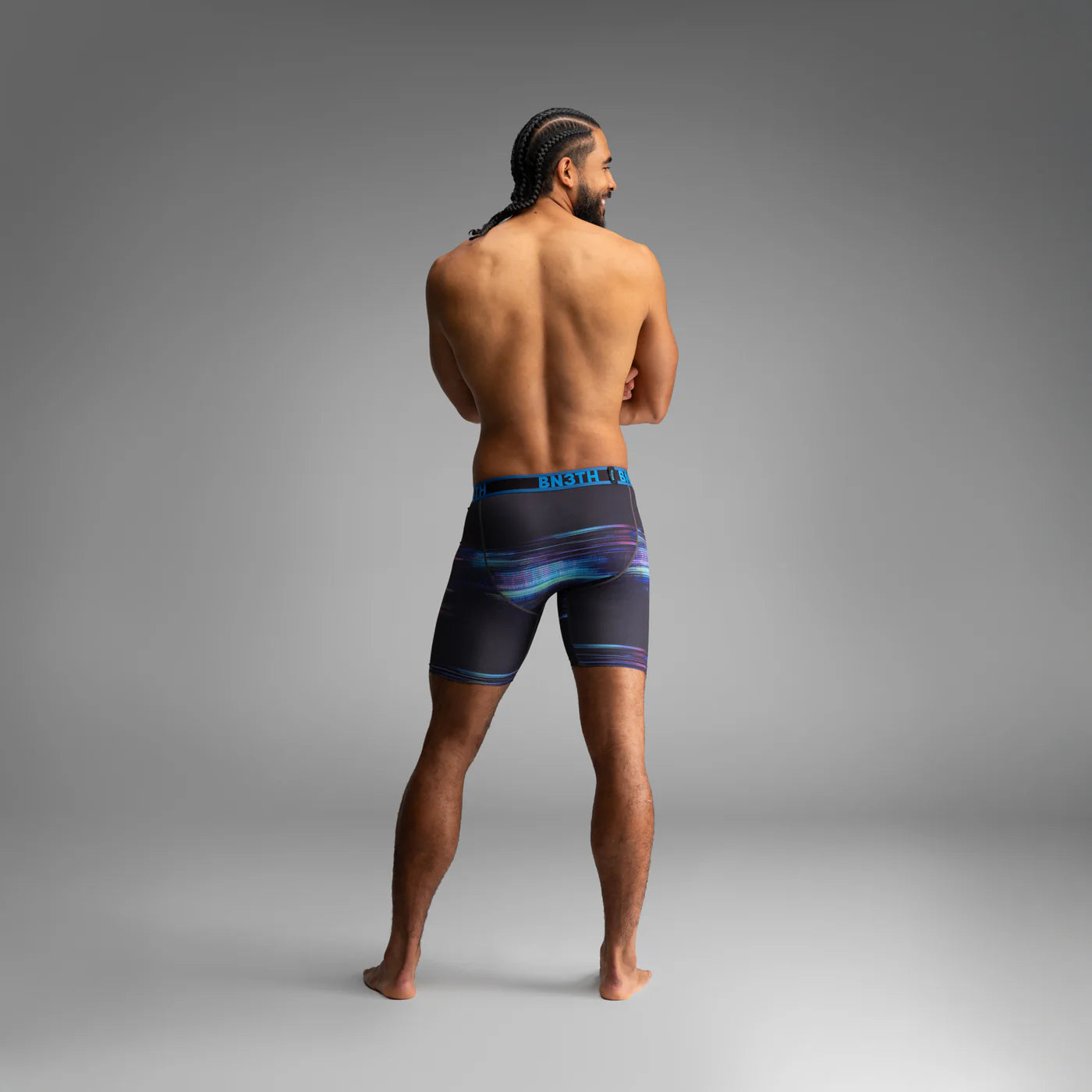 Pro Flex Max Boxer Brief  Pixel Matrix-Black