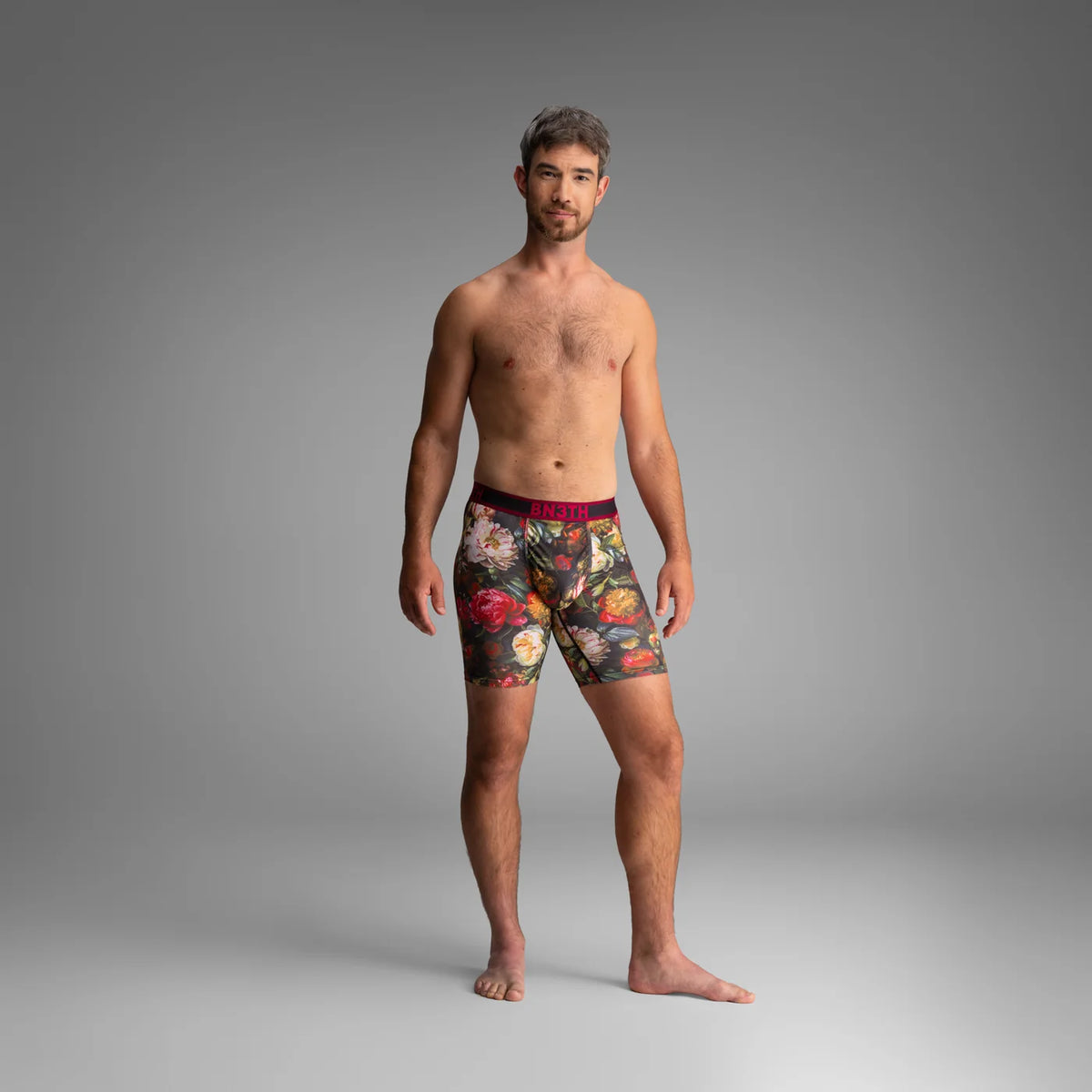 Pro Flex Max Boxer Brief  Gothic Bouquet - Pink