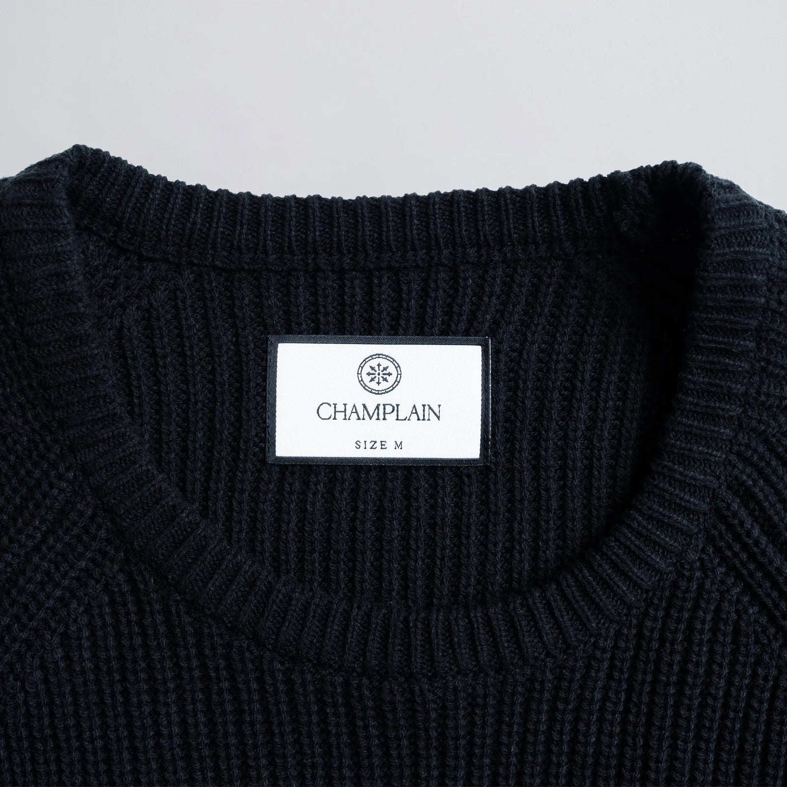 Fisherman Sweater - Black