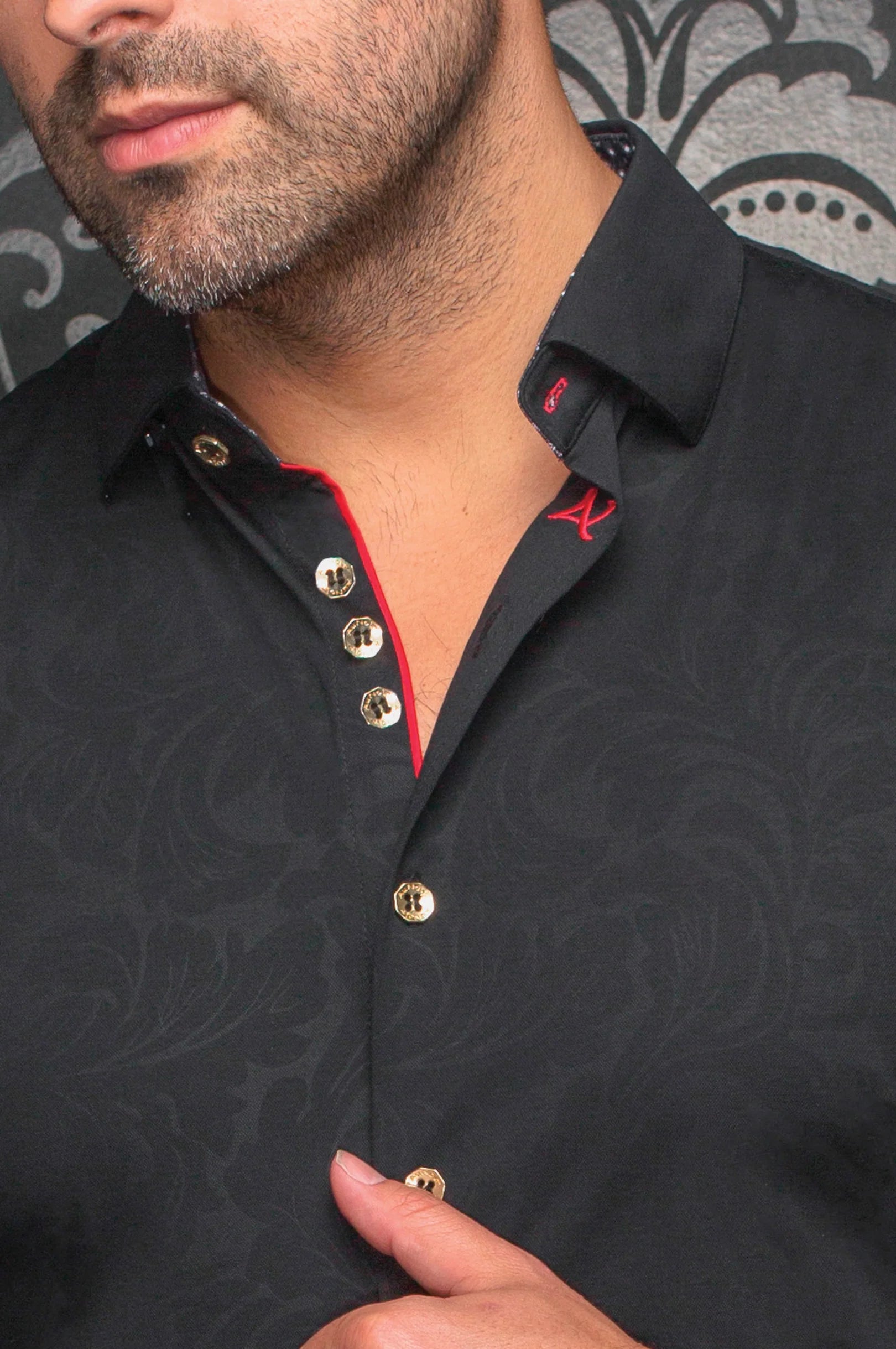 SHIRT | DUNN, BLACK