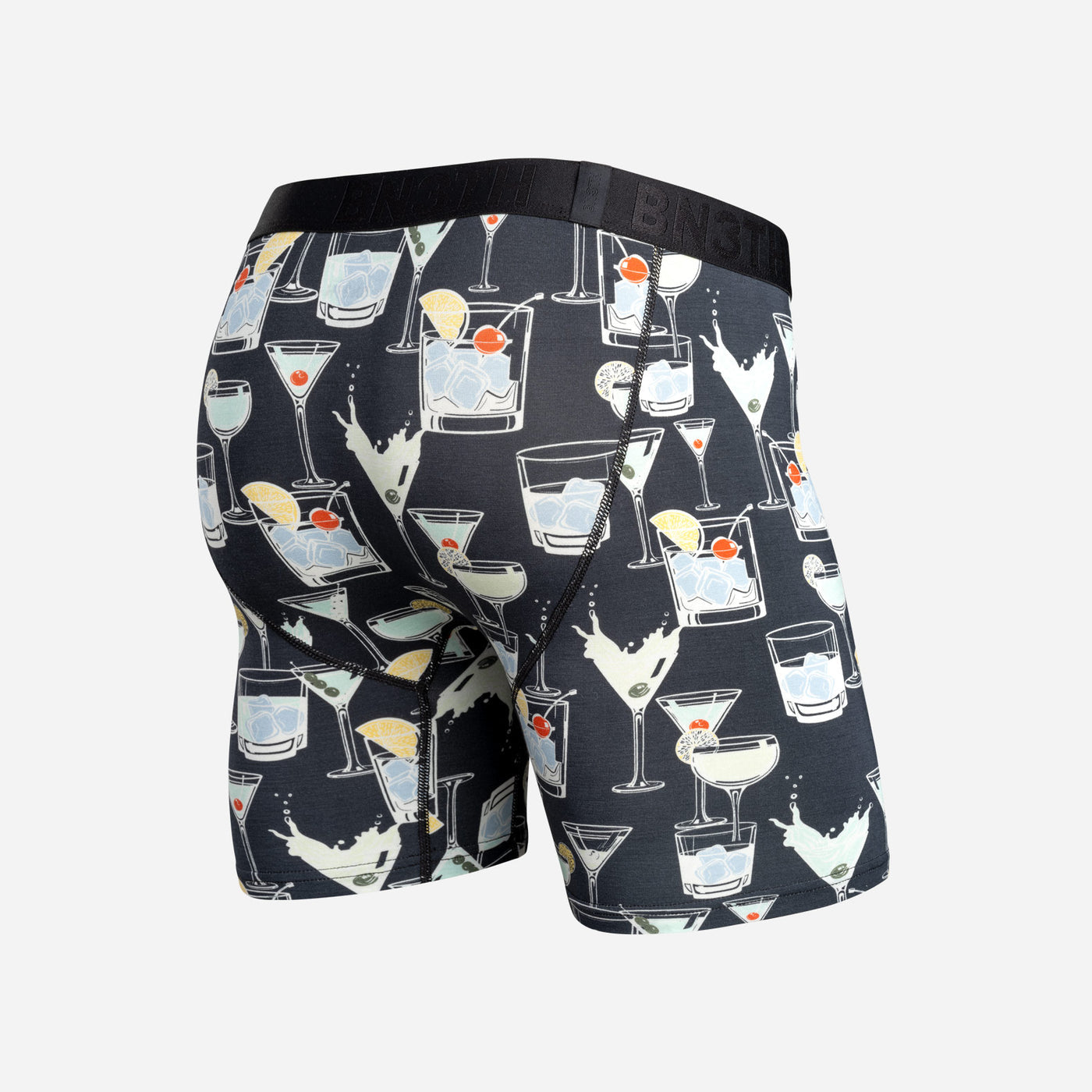 Classic Icon Boxer Brief Cocktails Black