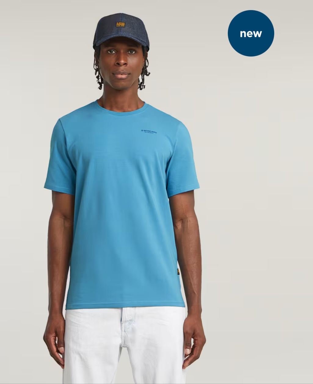 Slim Base T-Shirt - Niagara Blue