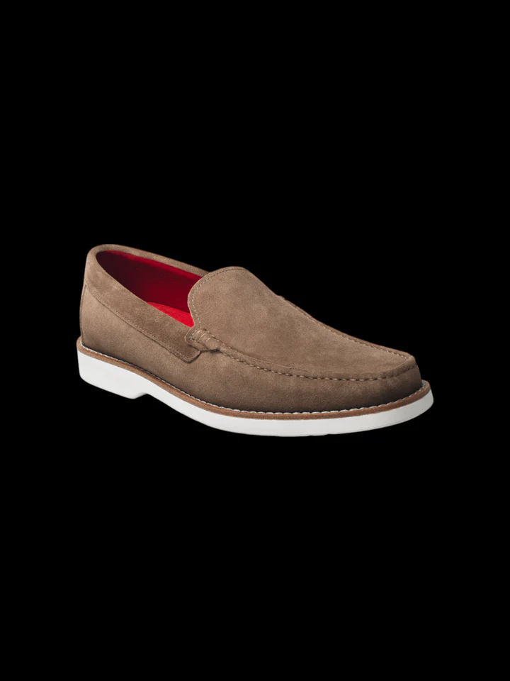 SUEDE LOAFER SHOES | DANDRIDGE, TAN