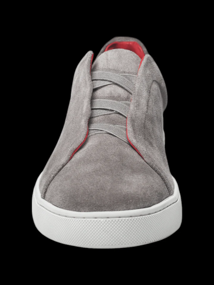 SHOES SUEDE SLIP-ON | CLIFT, GREY