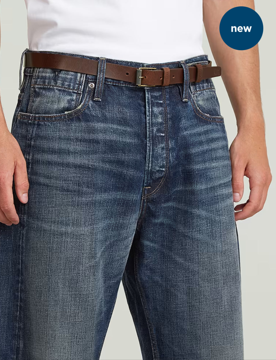 Correct Belt - Gold/Brown