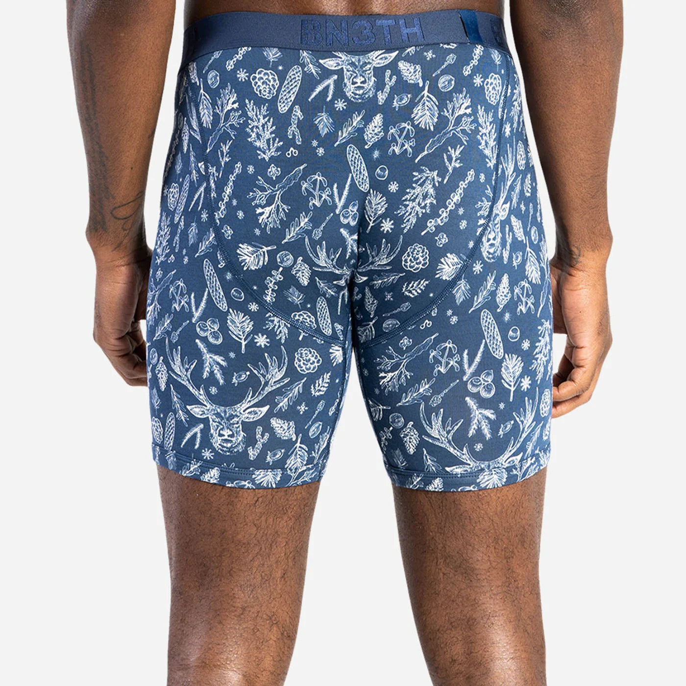 Classic Brief 6.5” Underbrush Navy Print Underwear