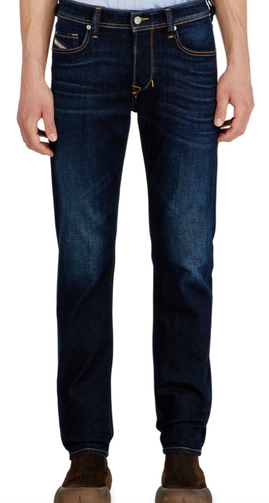 Regular Jeans Low Waist 1986 Larkee-Beex -09Q15 Dark Blue