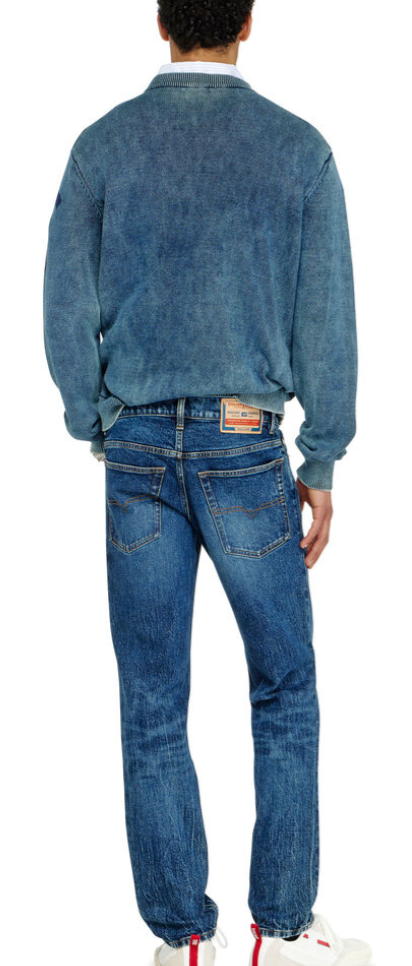 Regular Jeans Regular Waist 2023 D-Finitive - OKBBQ Dark Blue