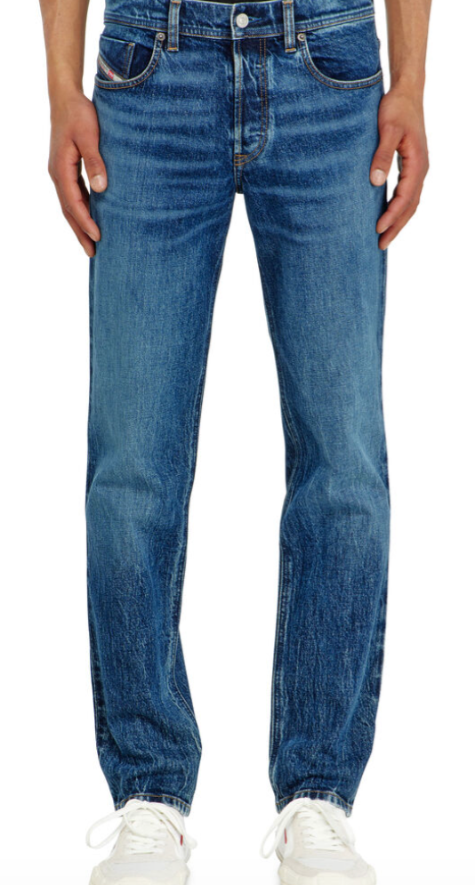 Regular Jeans Regular Waist 2023 D-Finitive - OKBBQ Dark Blue