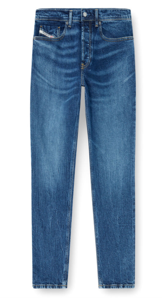 Regular Jeans Regular Waist 2023 D-Finitive - OKBBQ Dark Blue