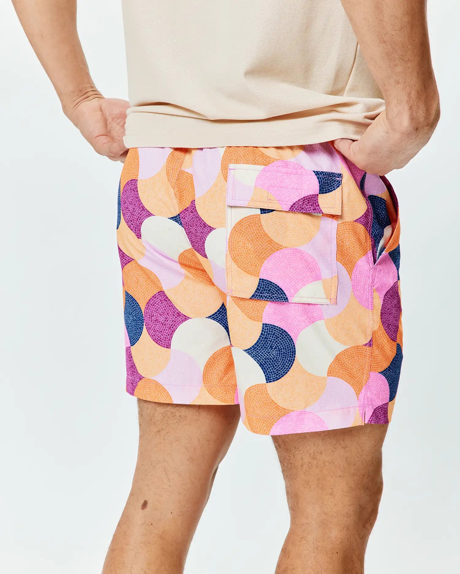 Mens Ethan Swim Trunk 6" - Crocus