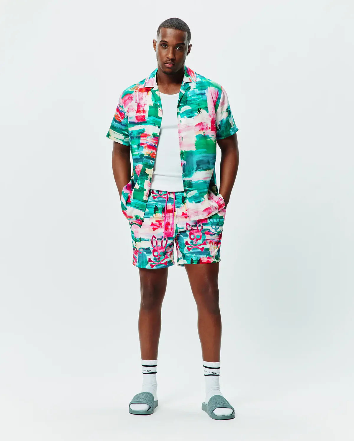 Mens Nate Swim Trunk - Leprechaun