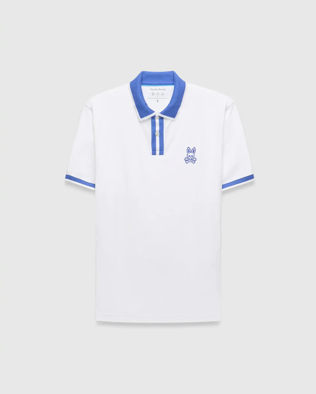 Mens Ridley Performance Pique Polo - White