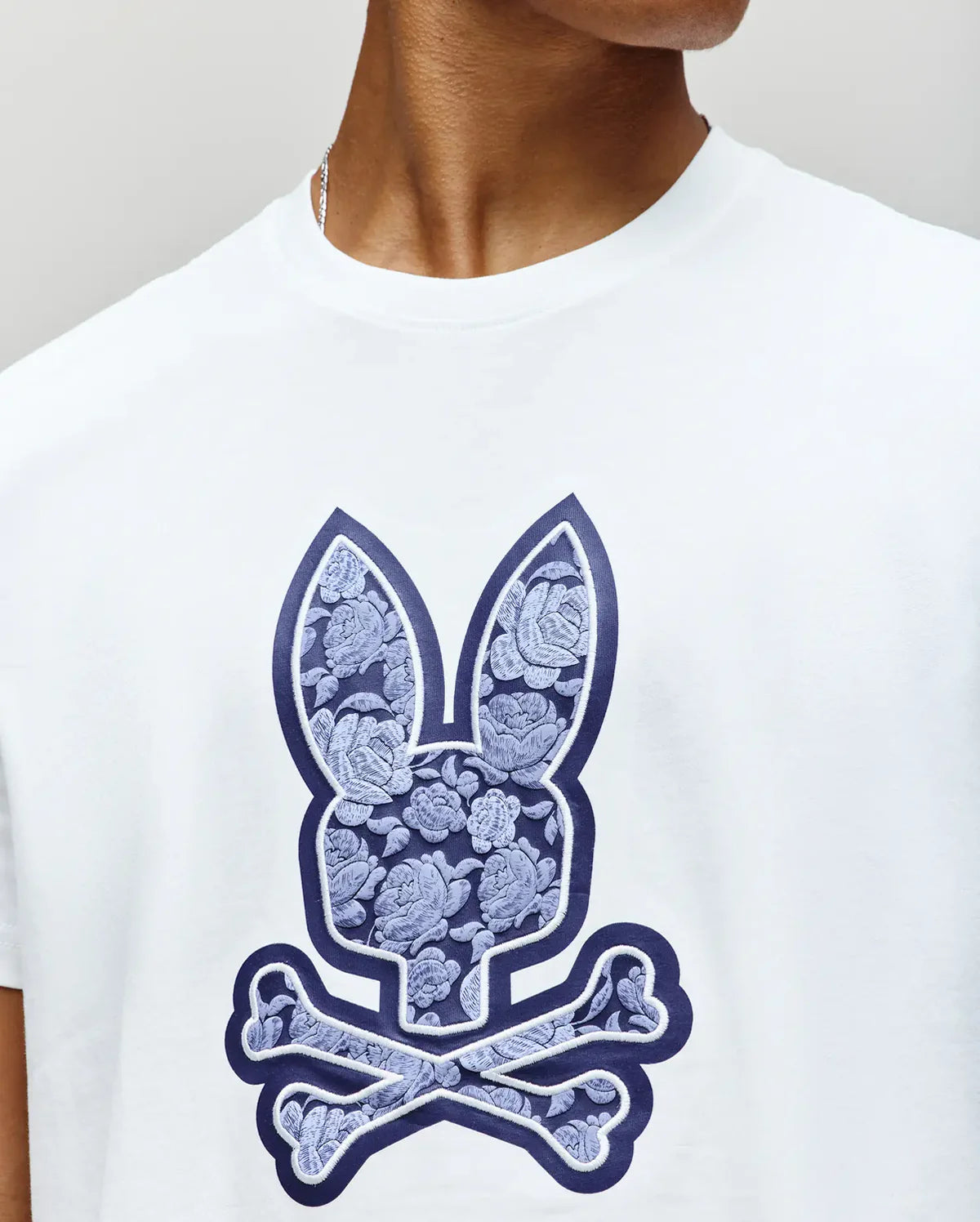 Mens Rowen Bunny Graphic tee -  white
