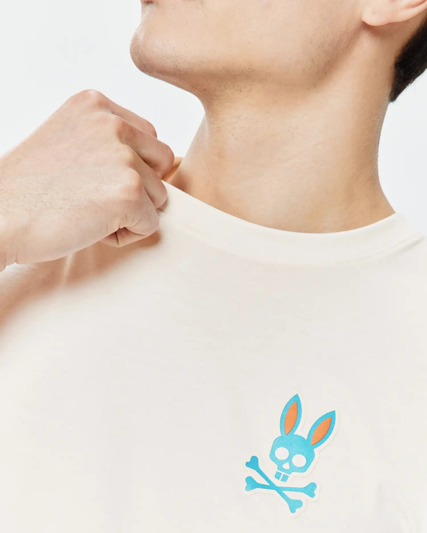 Mens Frank Back Graphic Tee - Pristine