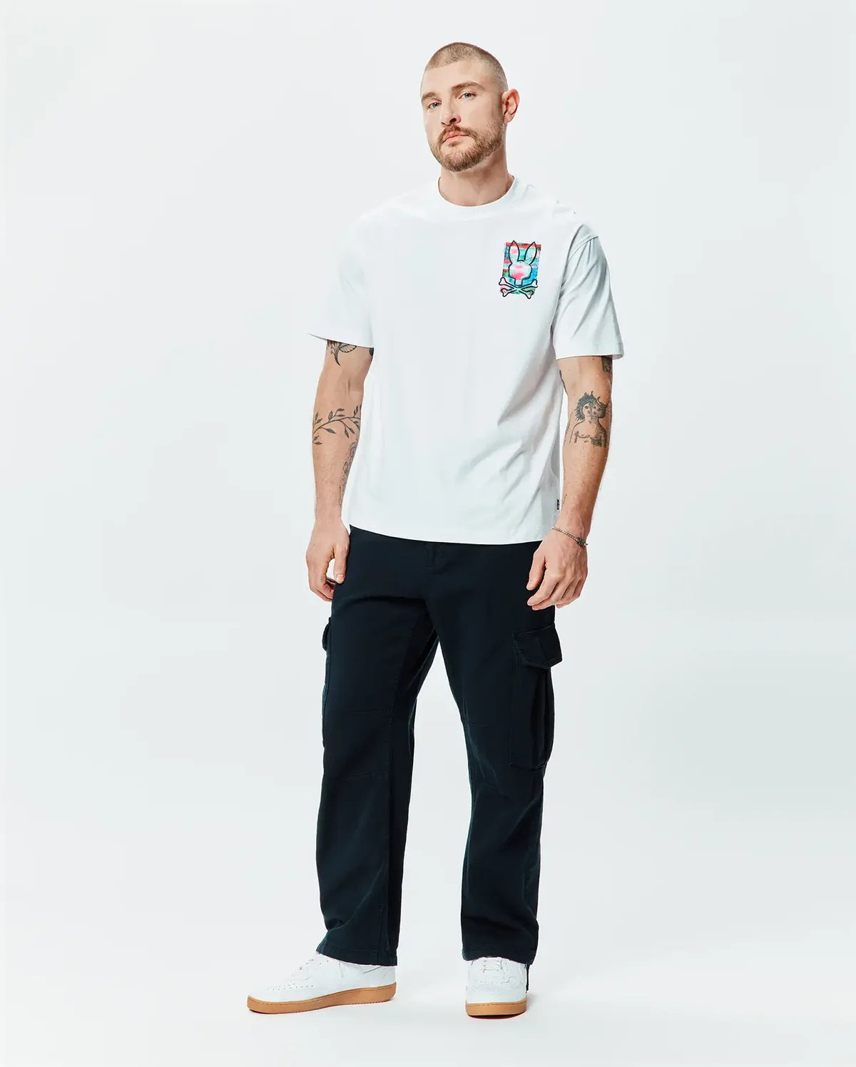 Mens Isaac Oversized Tee - White