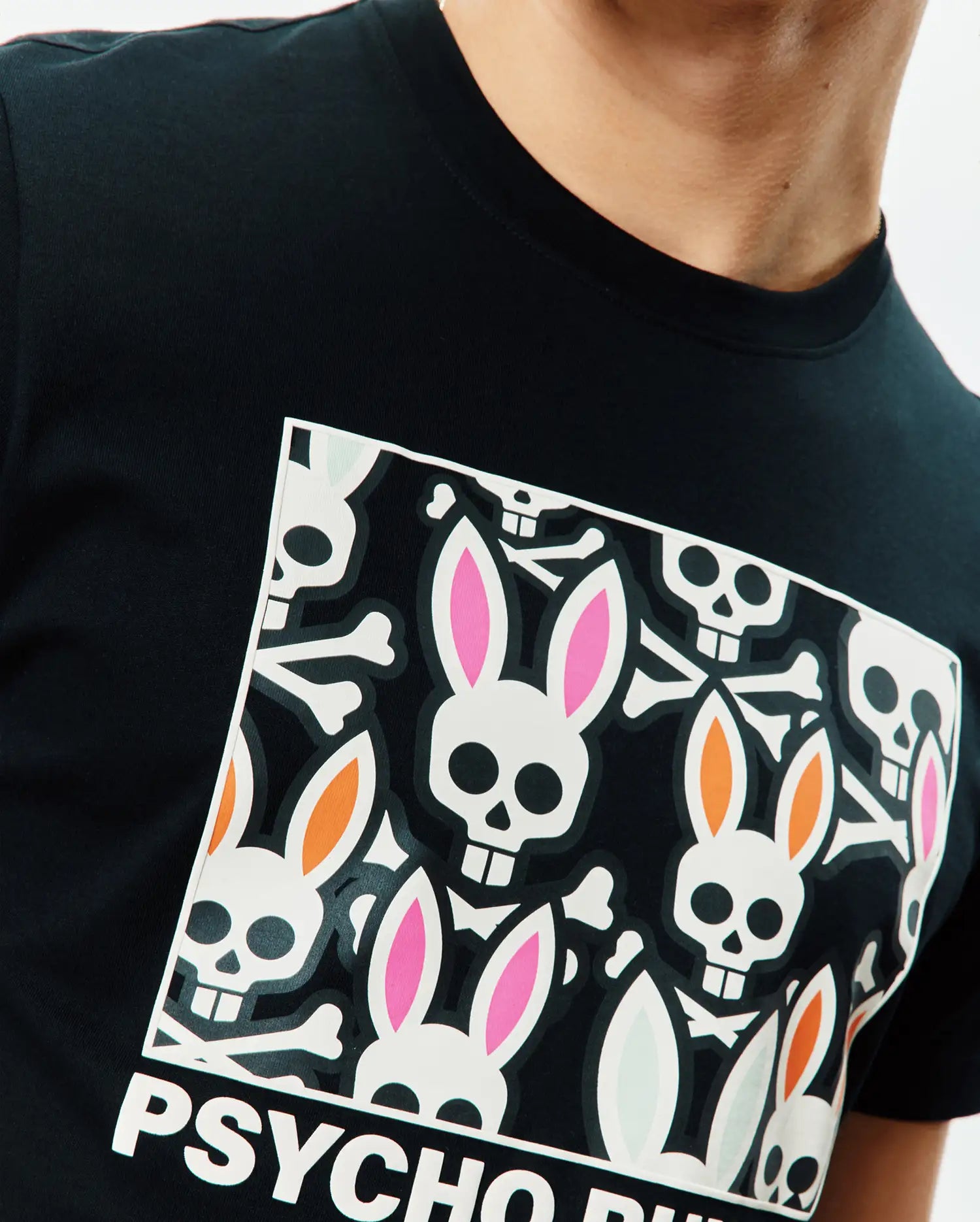 Mens Byron Graphic Tee - Black