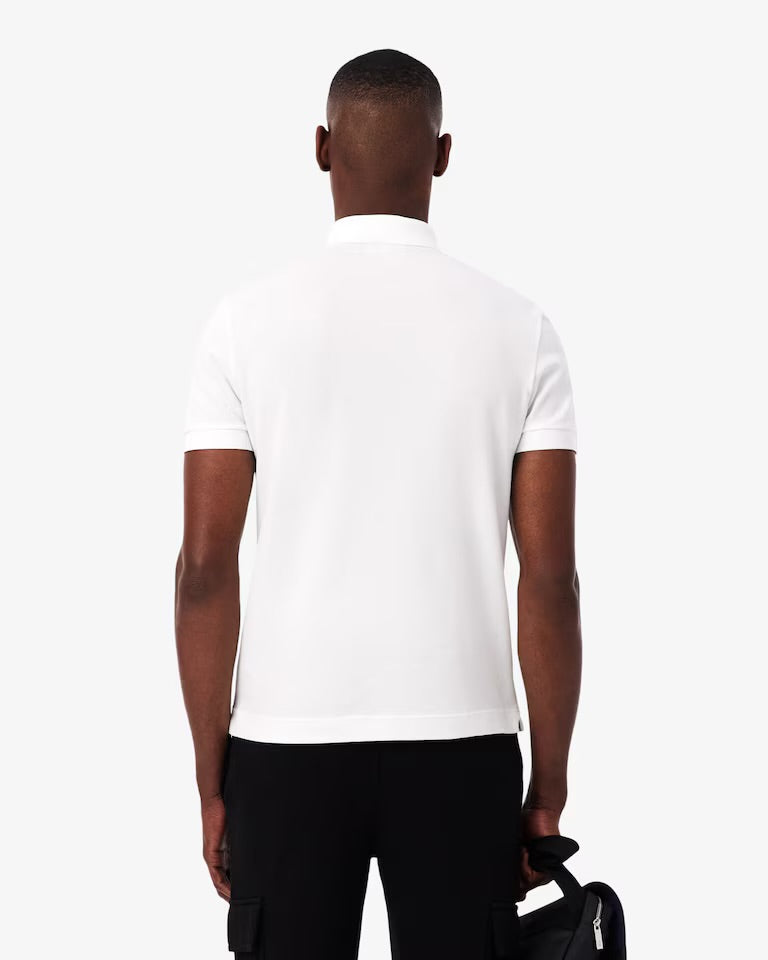 Men's Regular Fit Paris Stretch Piqué Polo - White