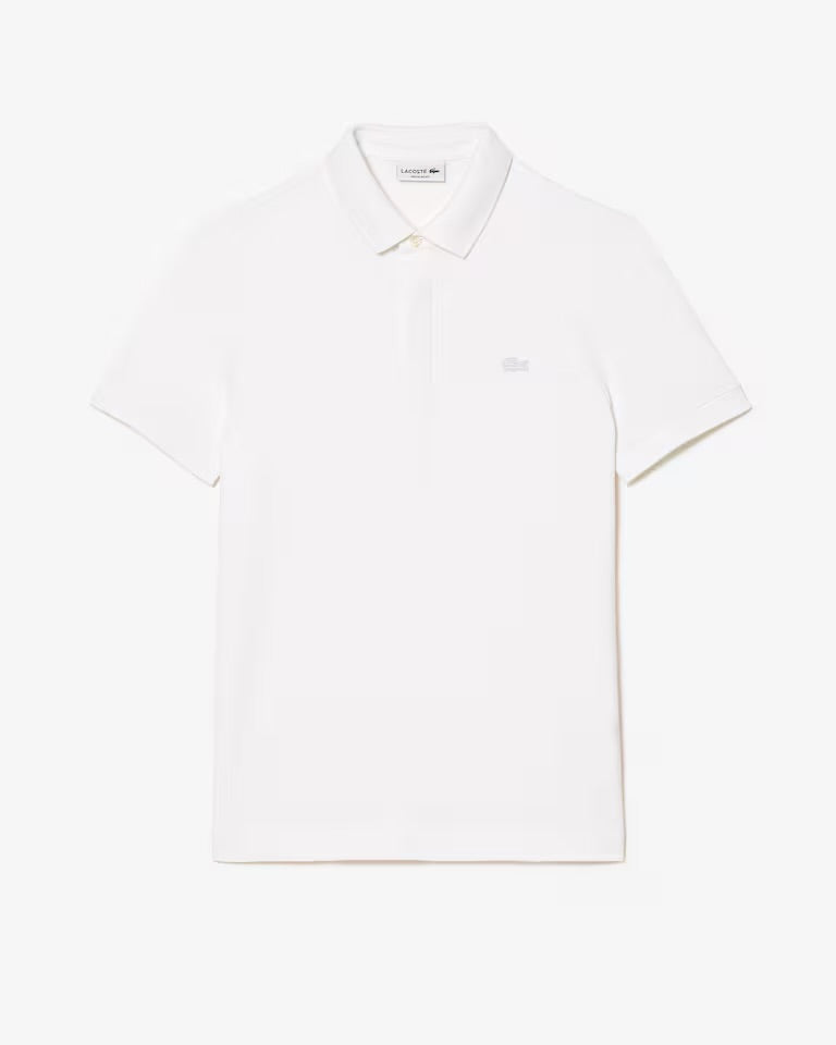 Men's Regular Fit Paris Stretch Piqué Polo - White