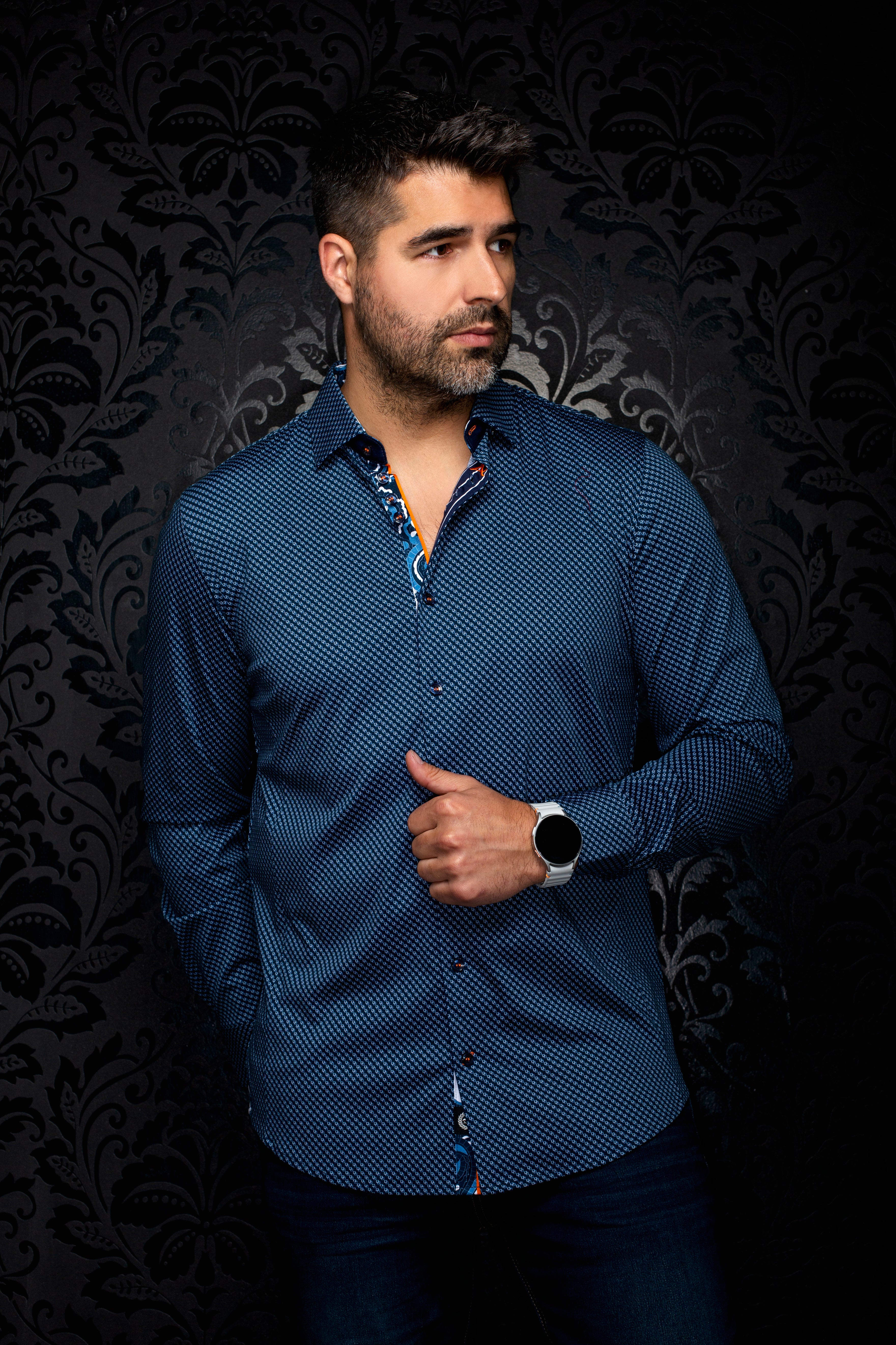 SHIRT SANLUKA | NAVY